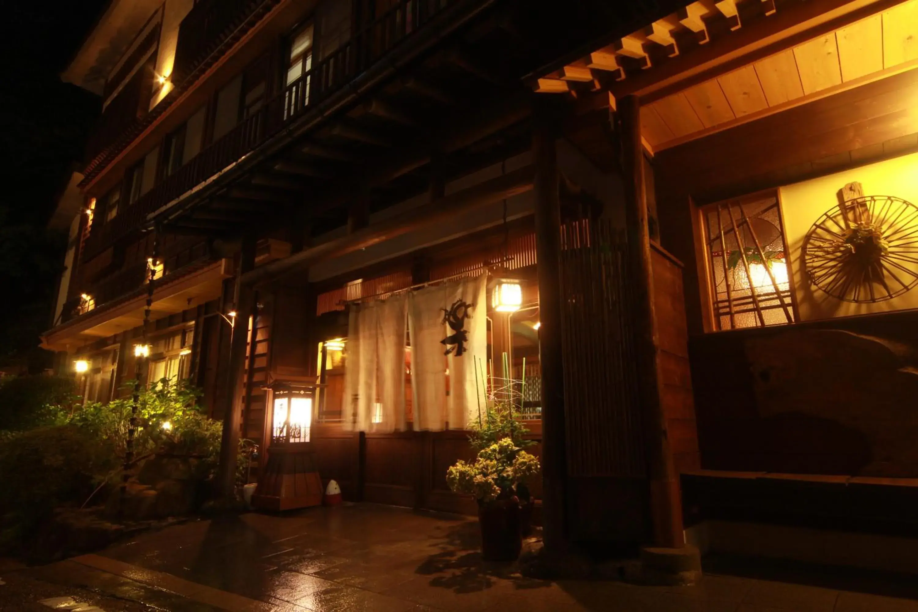 Facade/entrance in Irorinoyado Ashina Facade/entrance in Irorinoyado Ashina