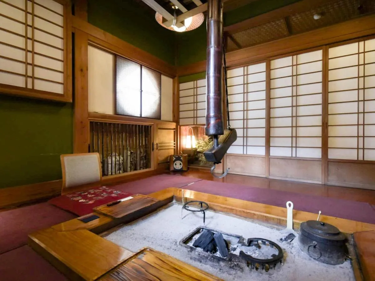 Dining area in Irorinoyado Ashina