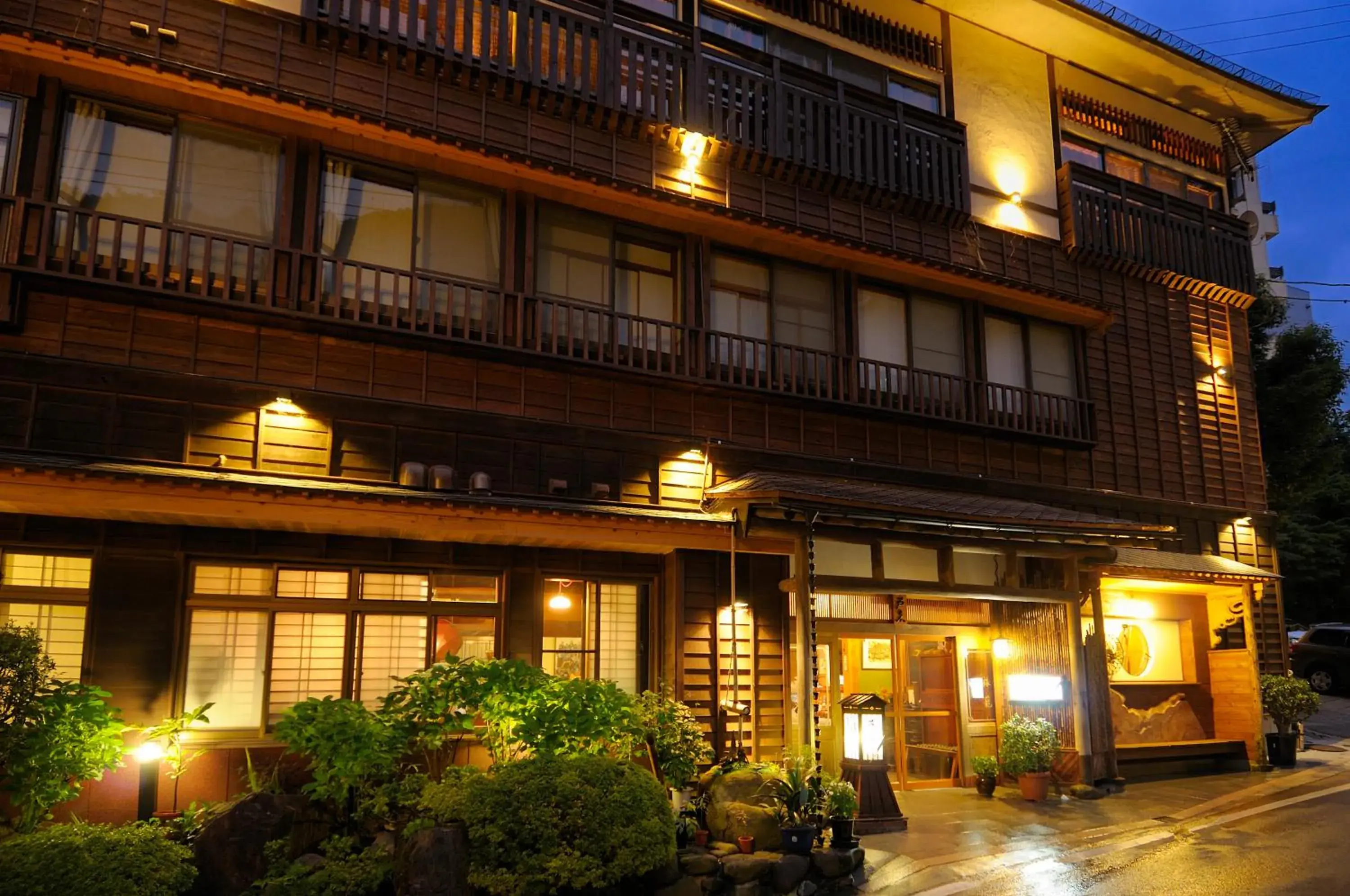 Facade/entrance in Irorinoyado Ashina Facade/entrance in Irorinoyado Ashina