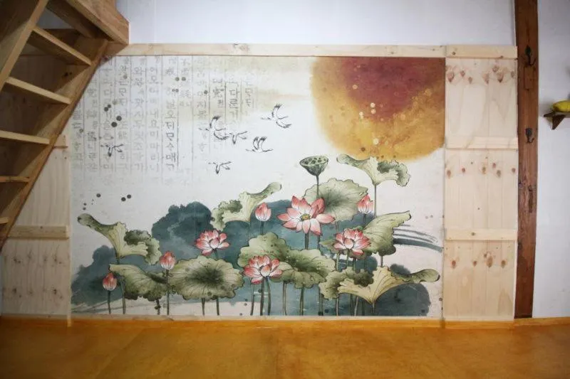 Decorative detail in Sori poonggyung