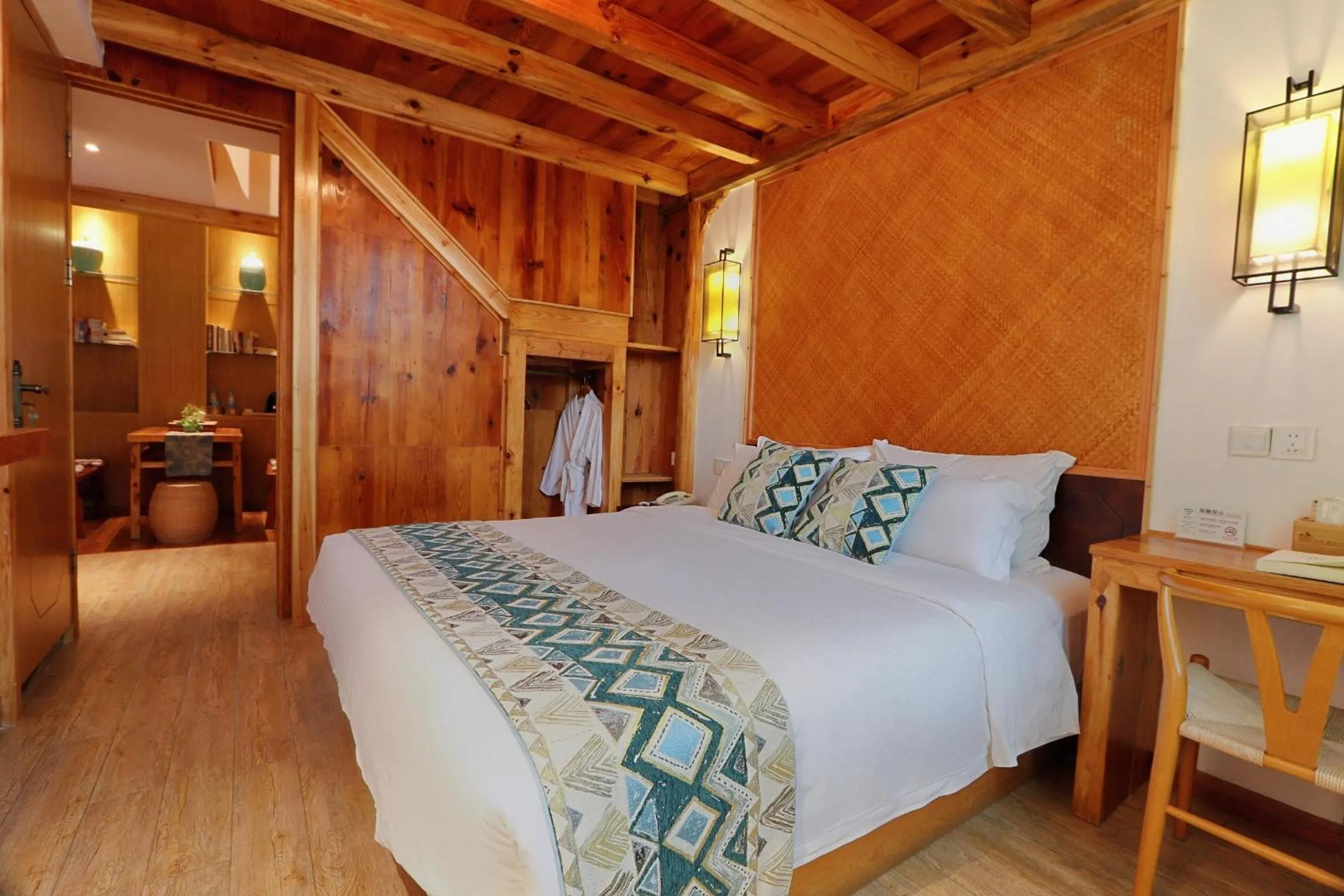 Photo of the whole room, Bed in Mild Spring Boutique Hotel