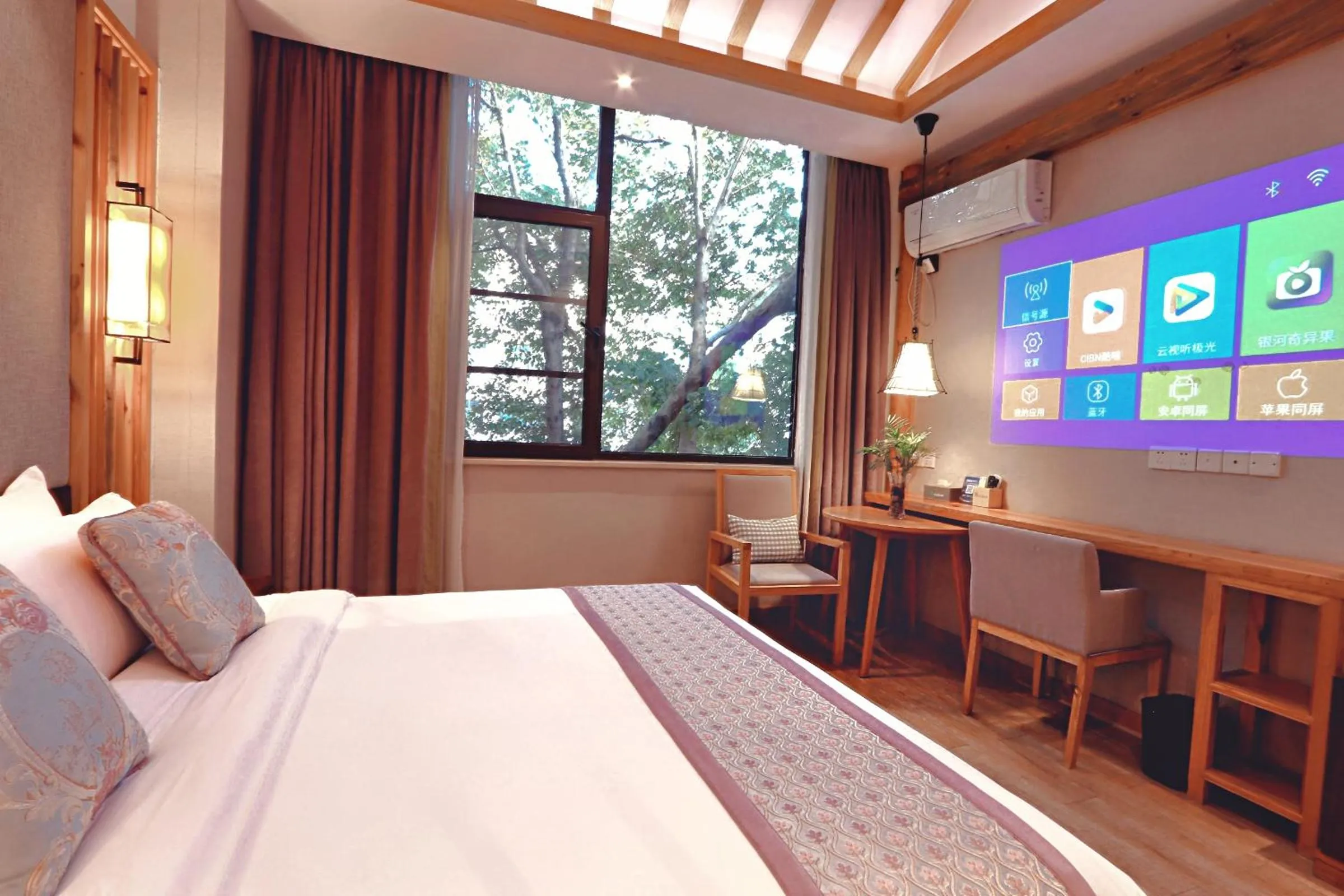 TV and multimedia, Bed in Mild Spring Boutique Hotel