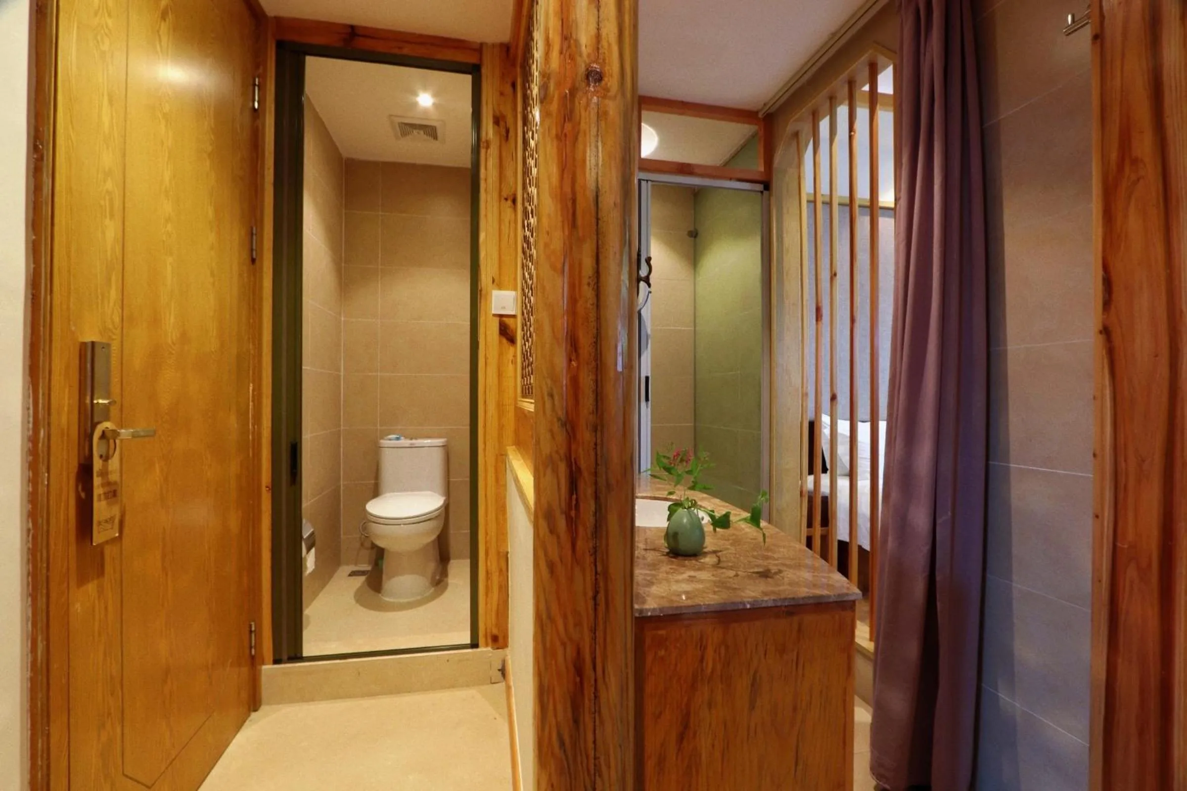 Shower in Mild Spring Boutique Hotel