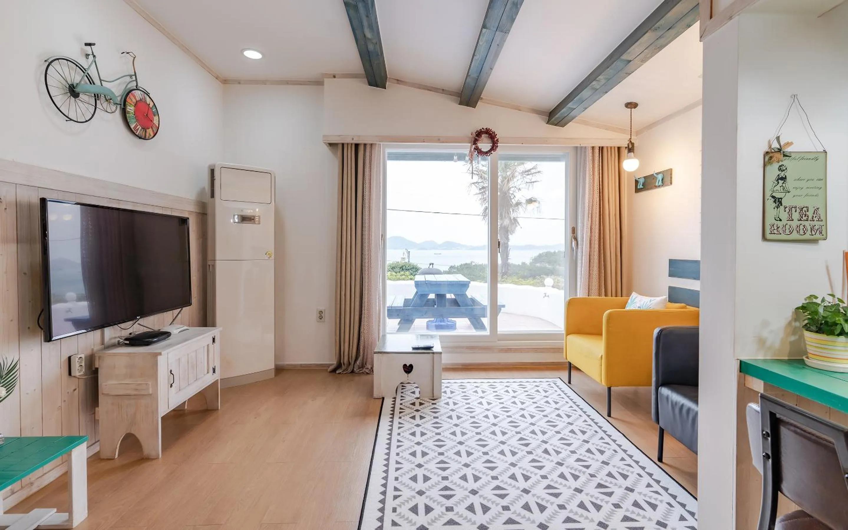 Living room in Soulmate Pension