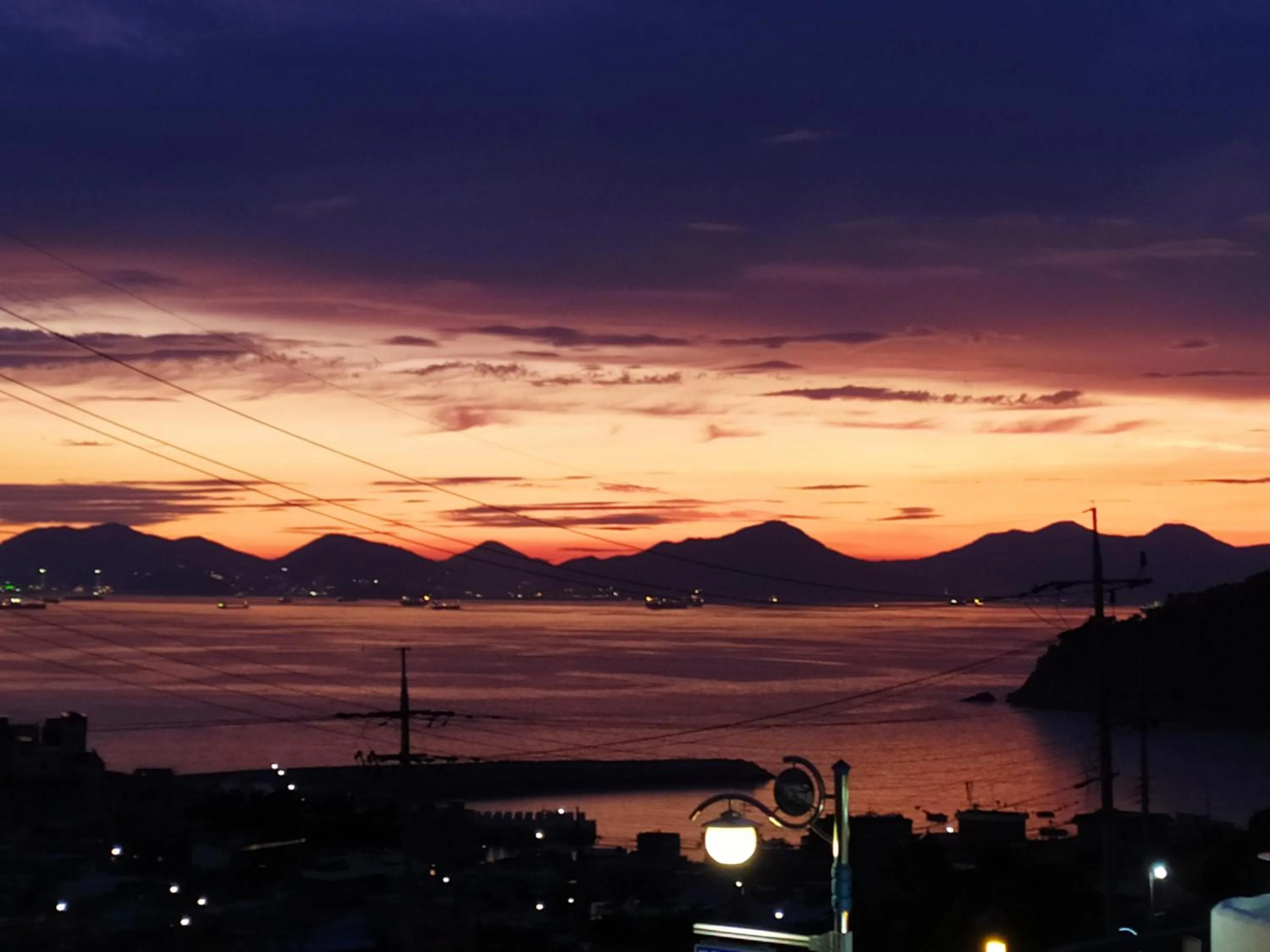 Sunset in Soulmate Pension