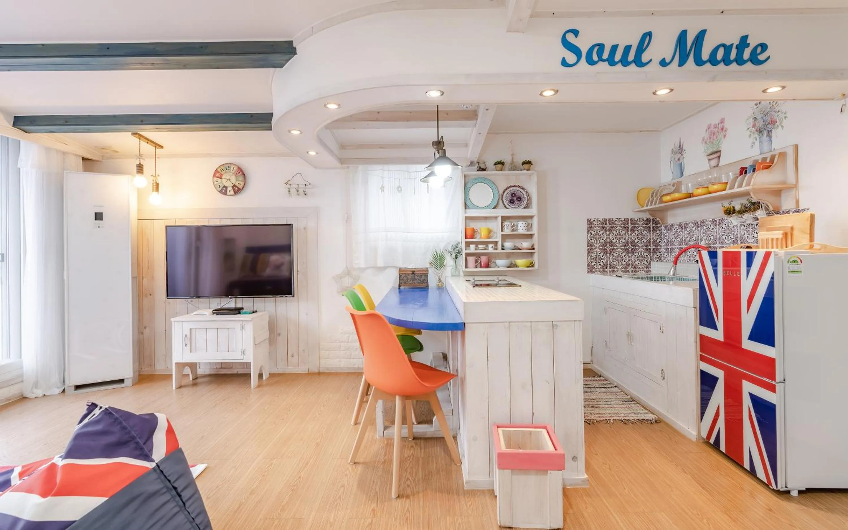 Living room in Soulmate Pension