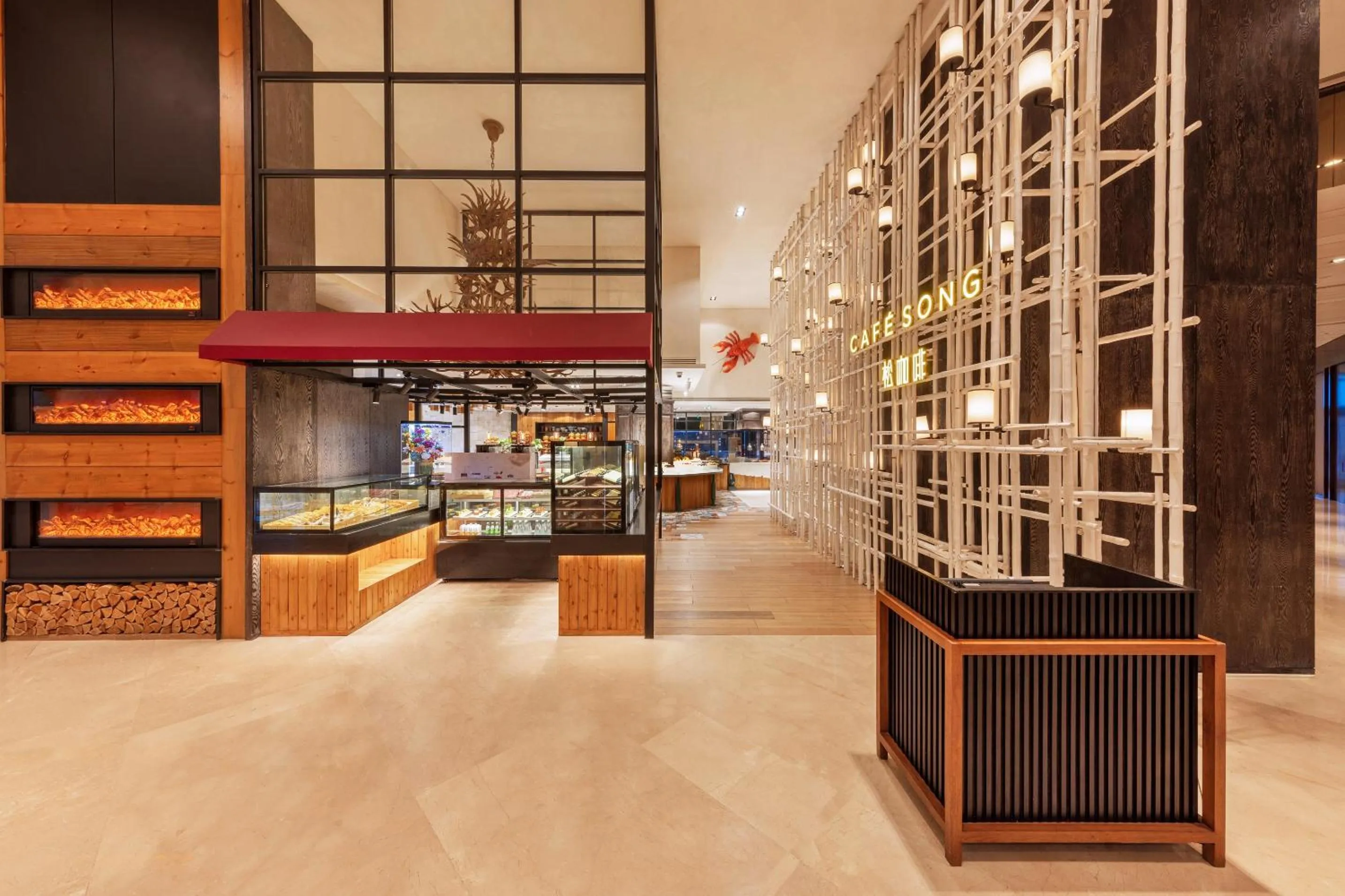 Restaurant/places to eat in Shangri-La Songbei, Harbin