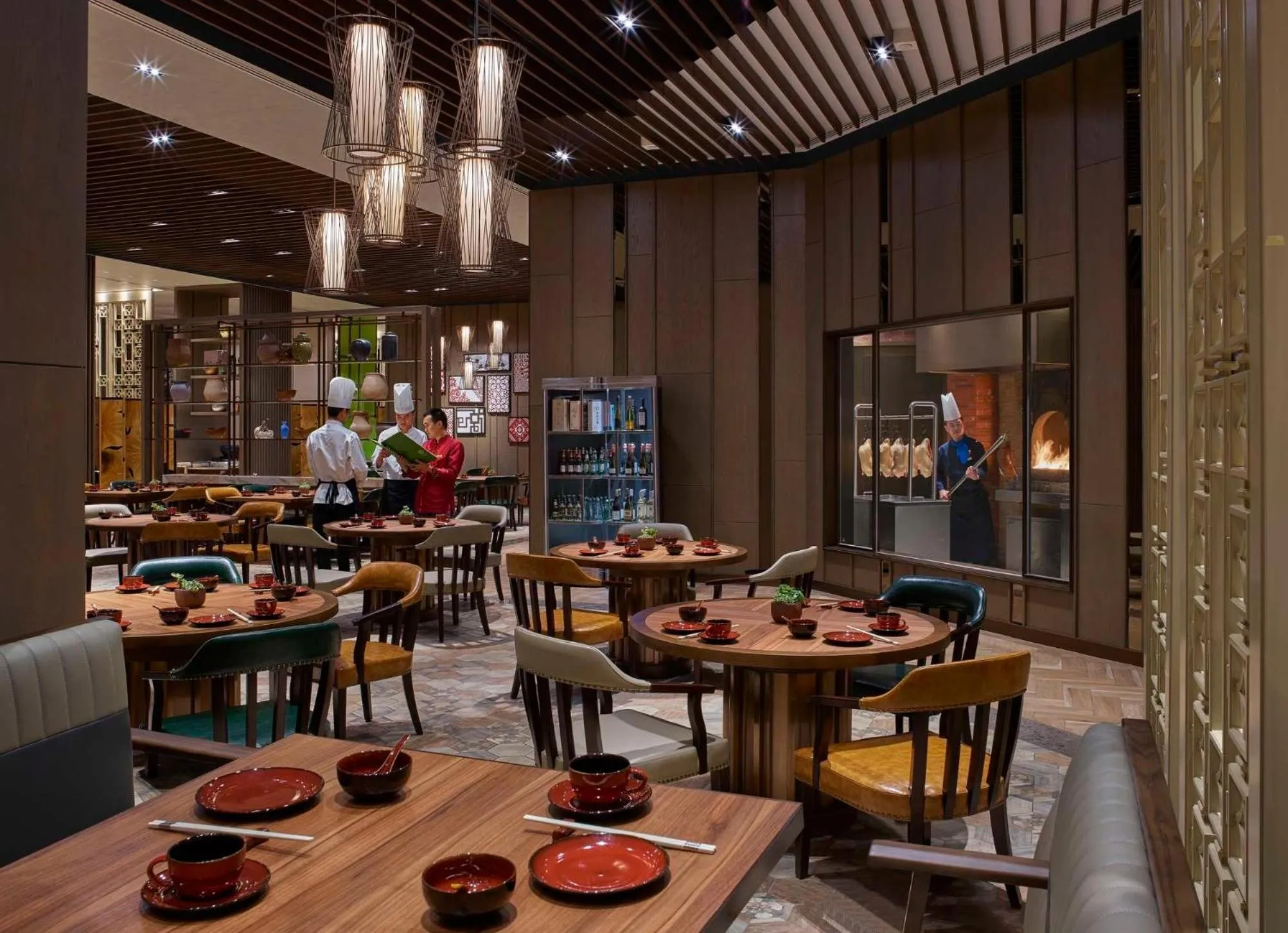 Restaurant/places to eat in Shangri-La Songbei, Harbin