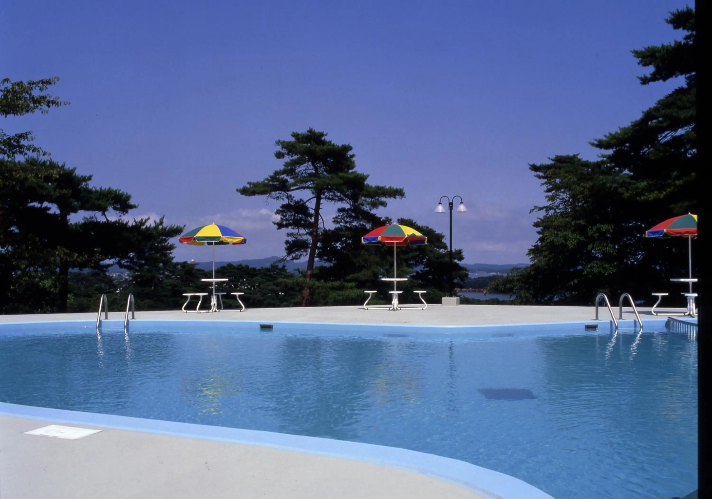 Swimming pool in Hotel Matsushima Taikanso