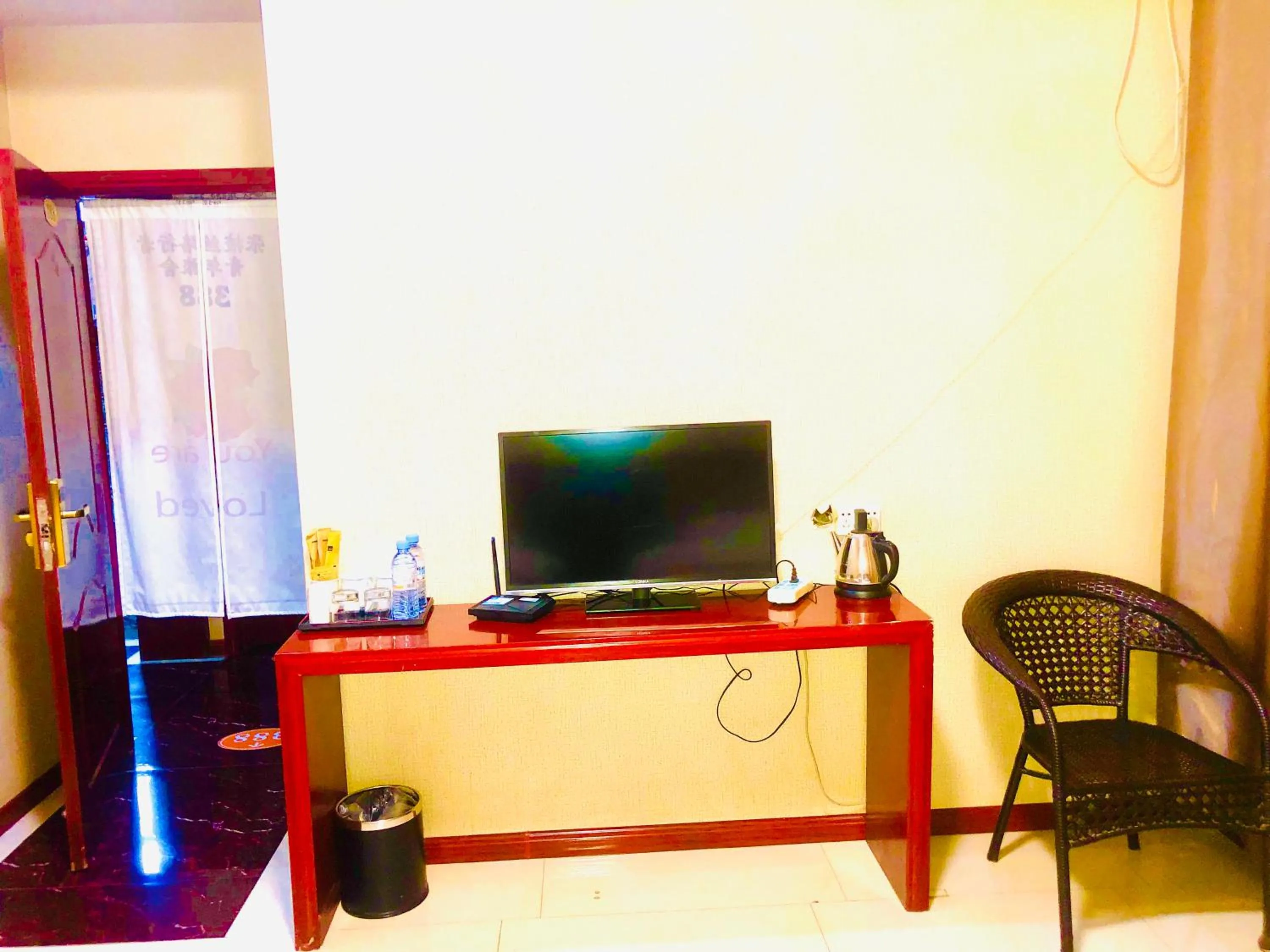 TV and multimedia in The Silk Road Travelers Hostel