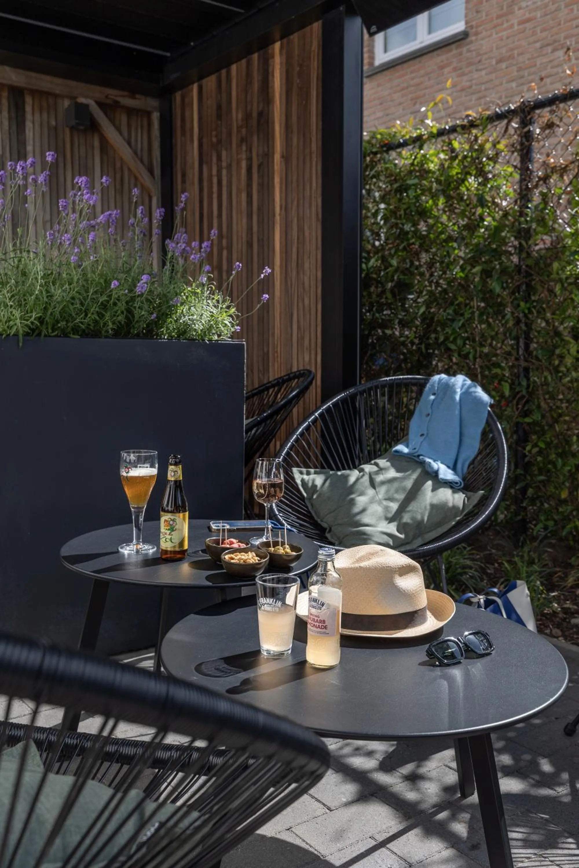 Seating area in Hotel Olympia in Bruges