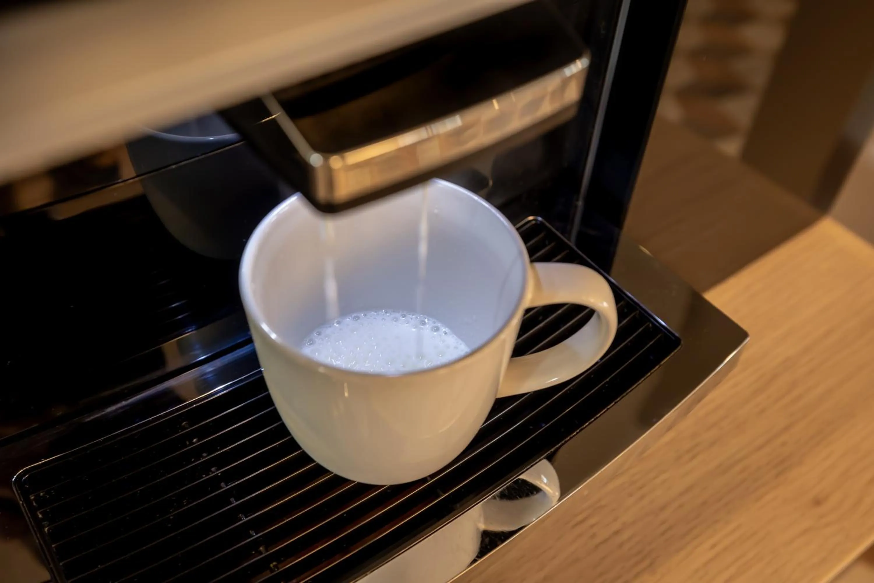 Coffee/tea facilities in Hotel Olympia in Bruges