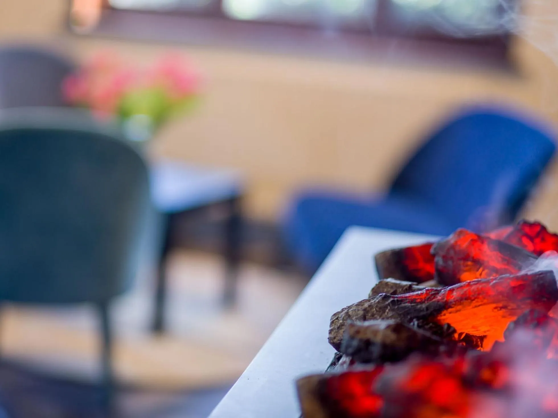 Decorative detail in Hotel Olympia in Bruges