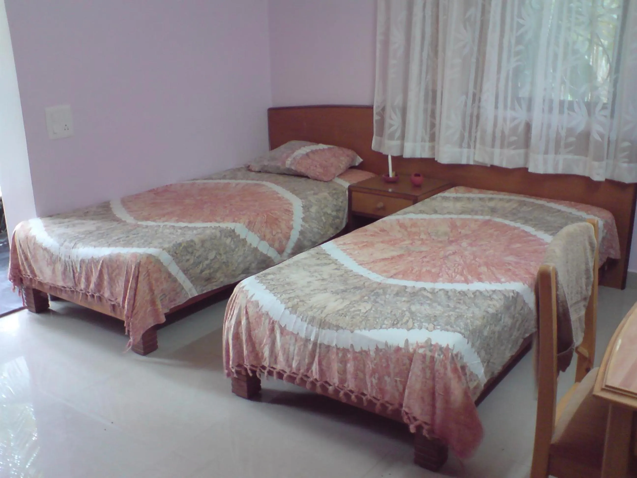 Bed in Mama Mids Home