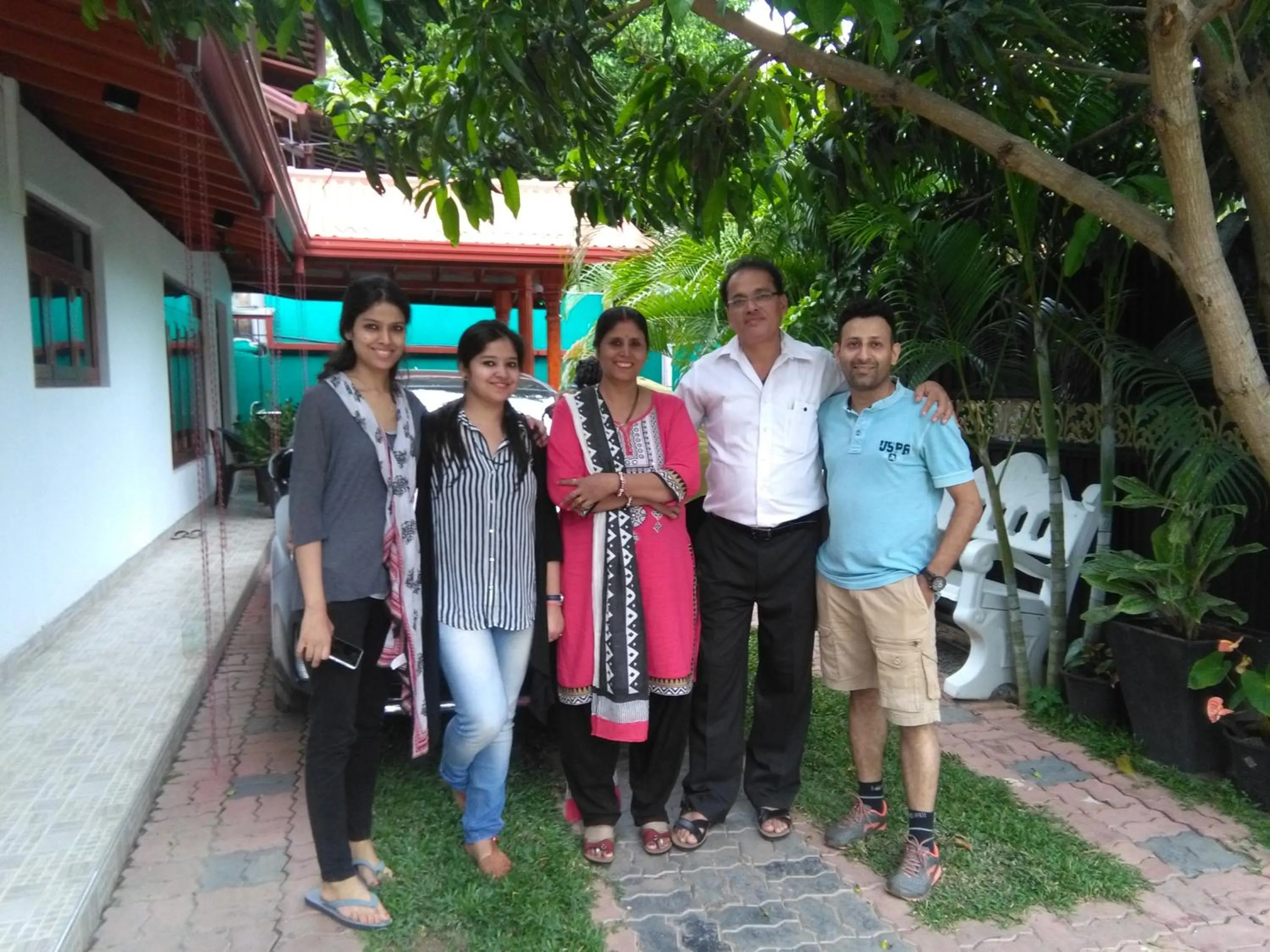 Family in Hotel Camorich