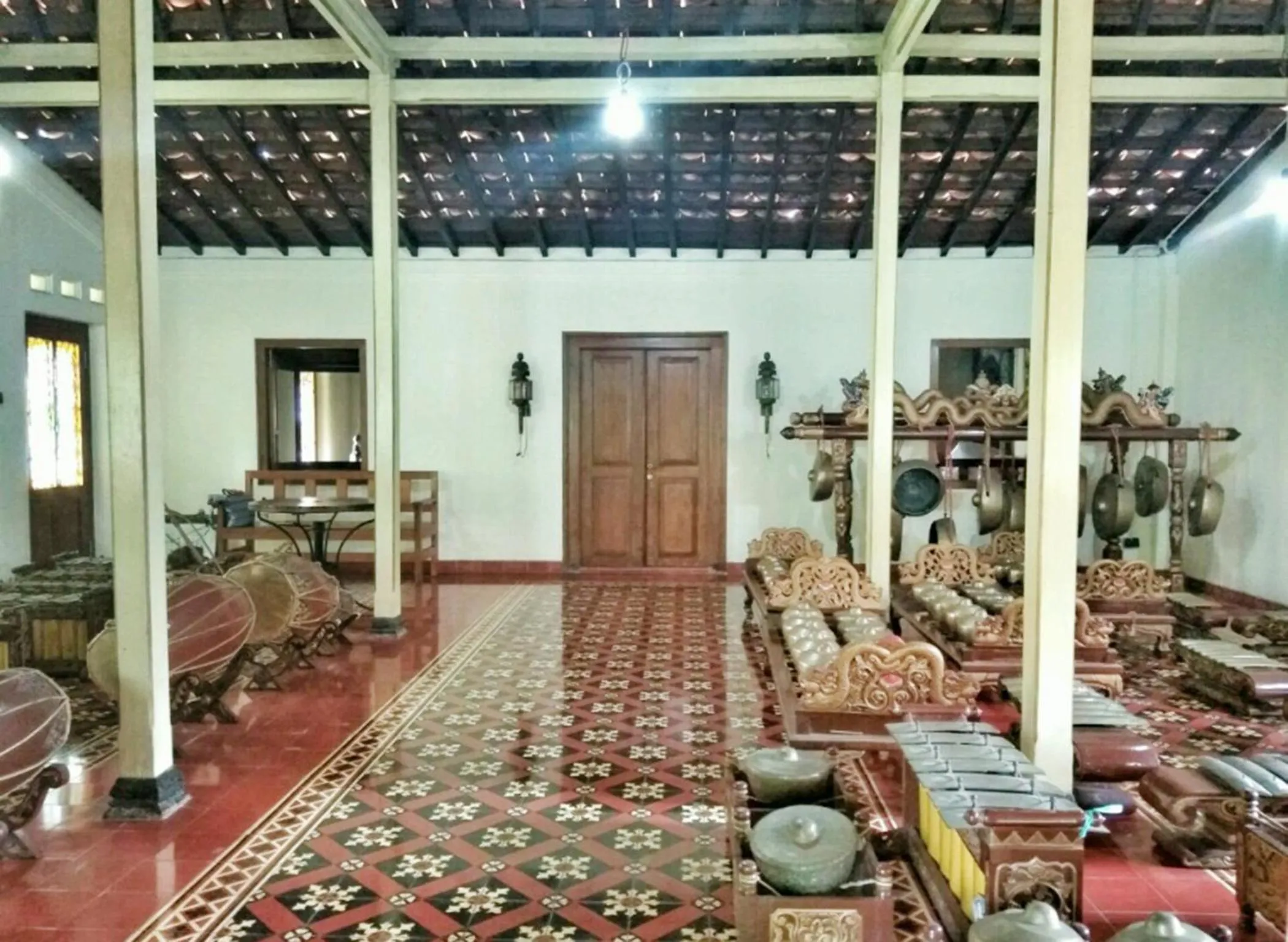 Lobby or reception in Omah Pitoe Yogya Homestay