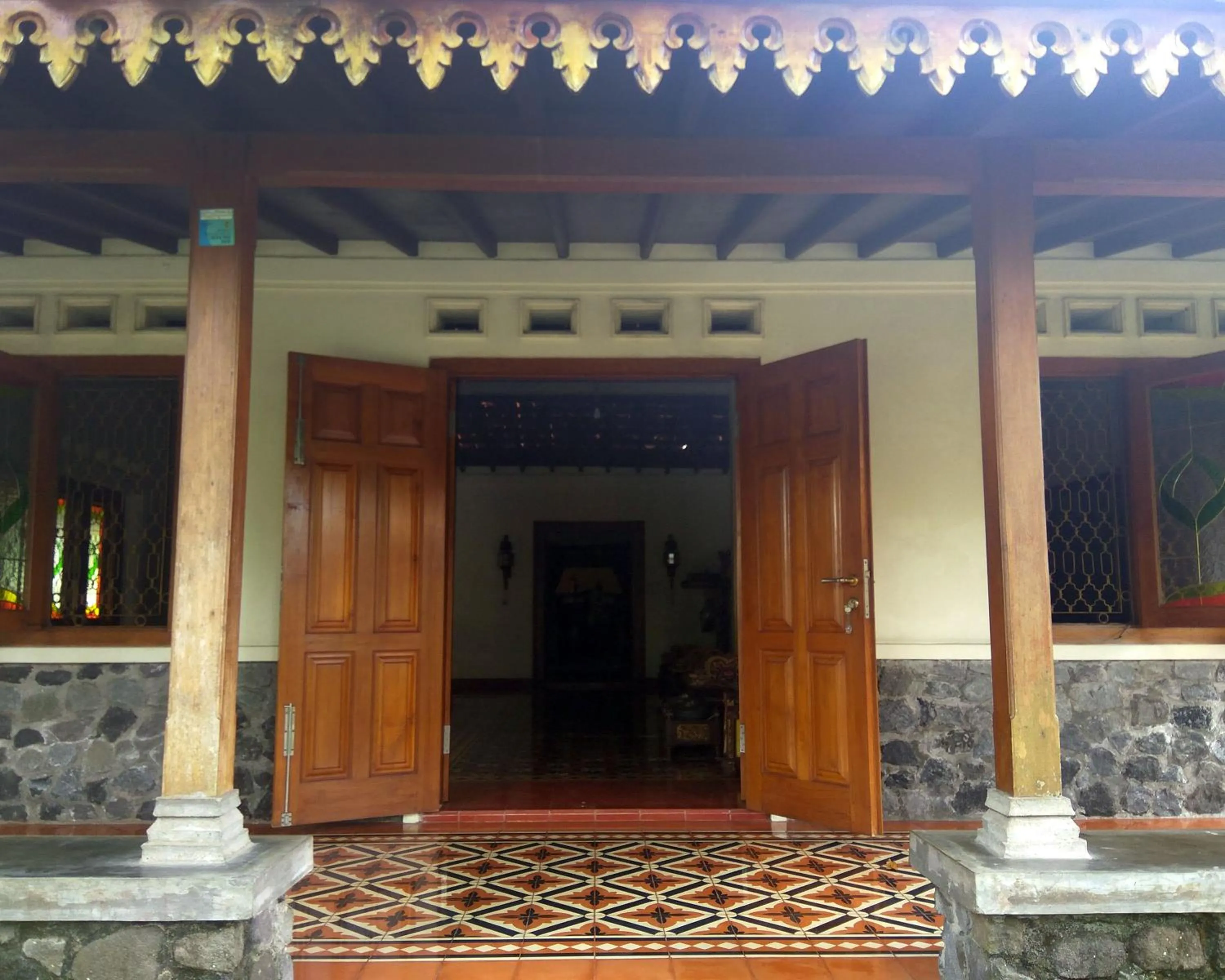 Facade/entrance in Omah Pitoe Yogya Homestay