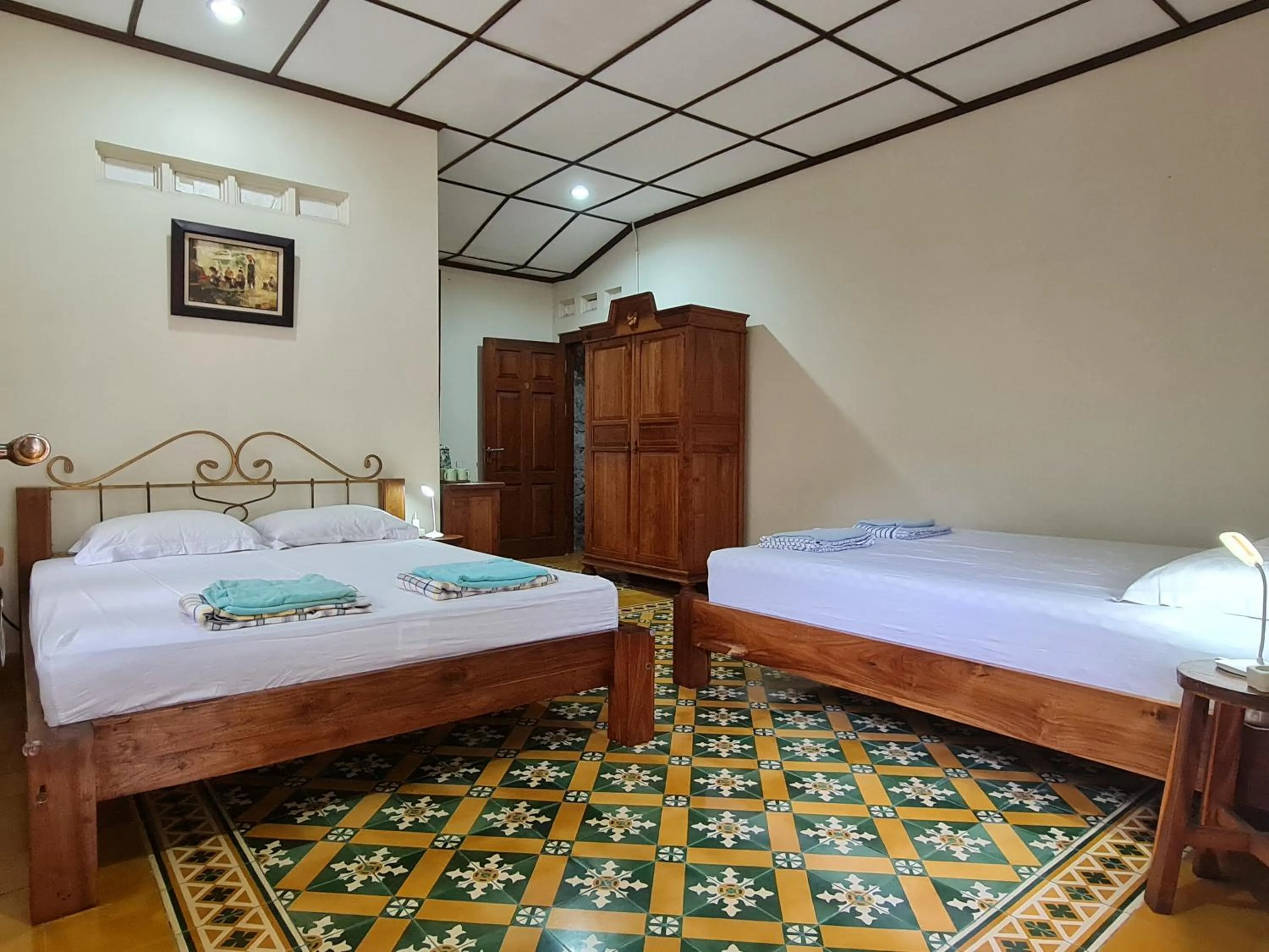 Bedroom, Bed in Omah Pitoe Yogya Homestay