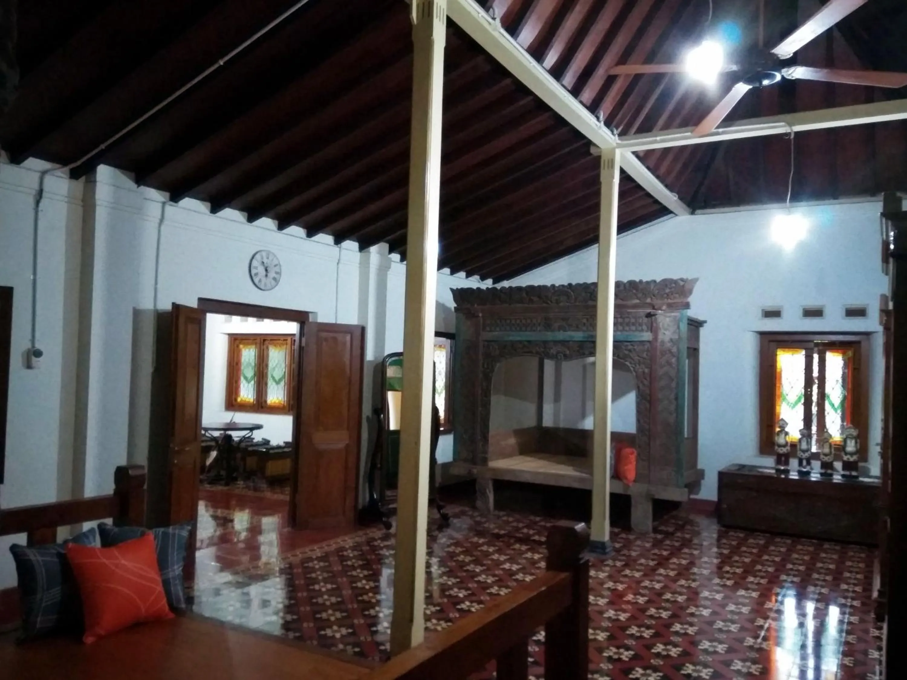Lounge or bar, Bed in Omah Pitoe Yogya Homestay