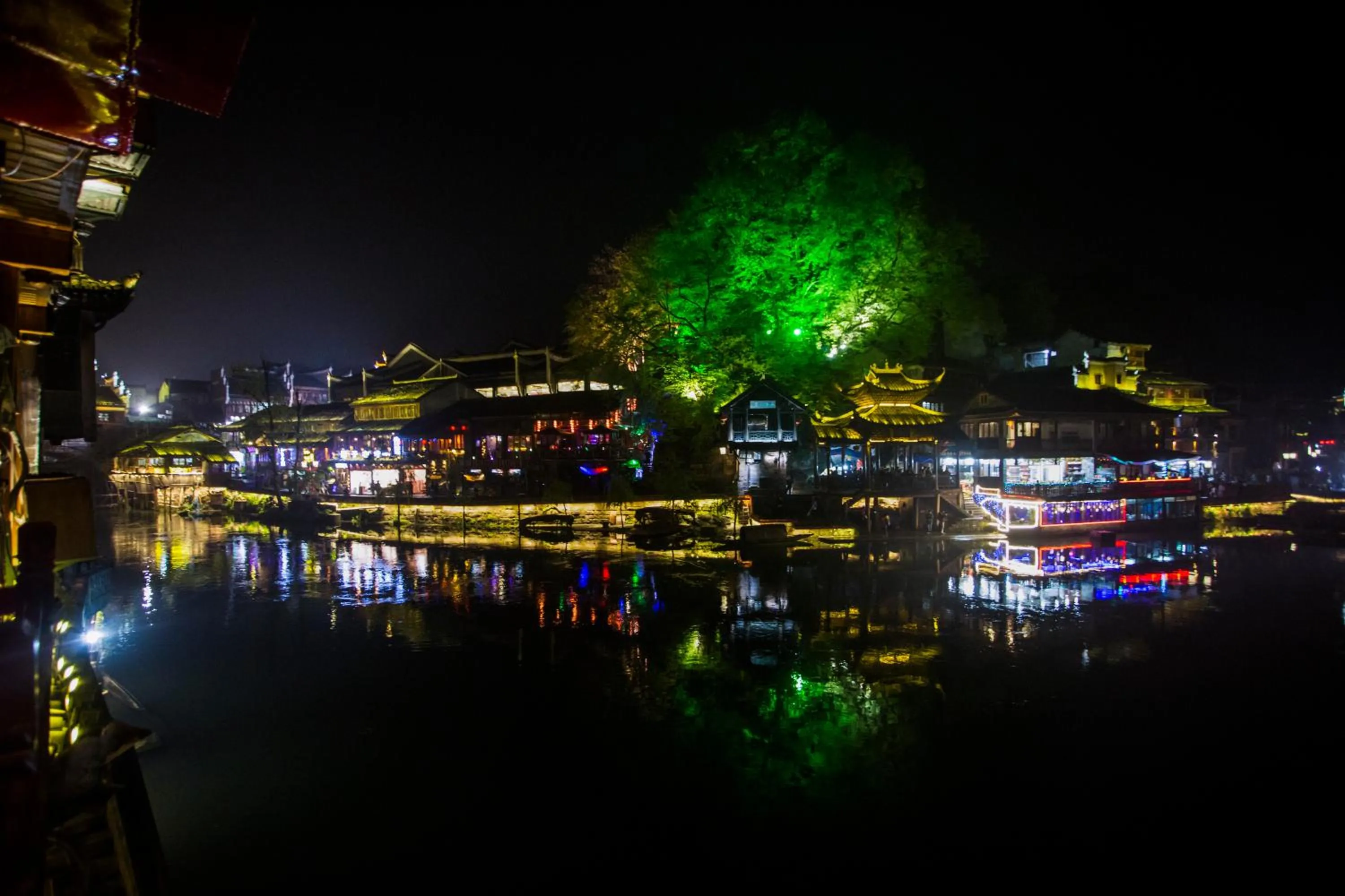 River view in LQJ Riverside Guest House