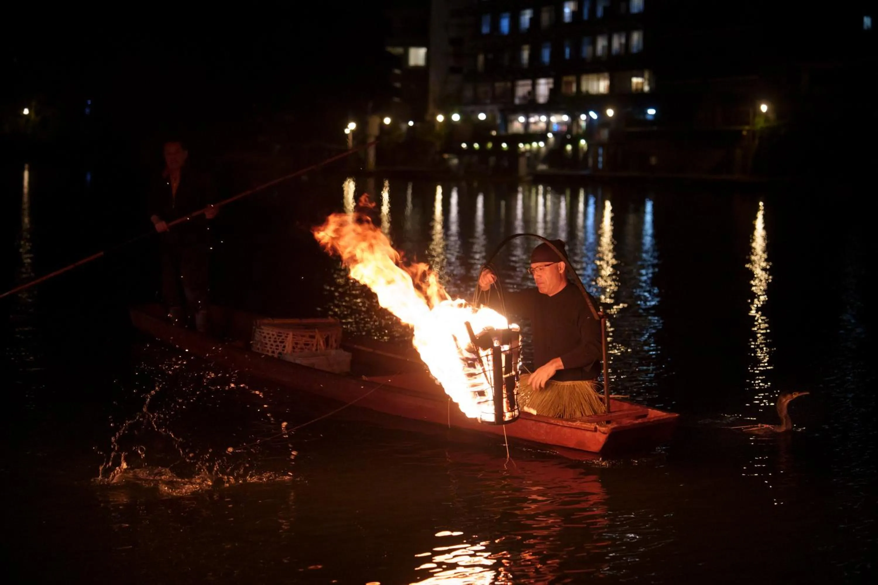 Evening entertainment in Hita Onsen Kizantei Hotel