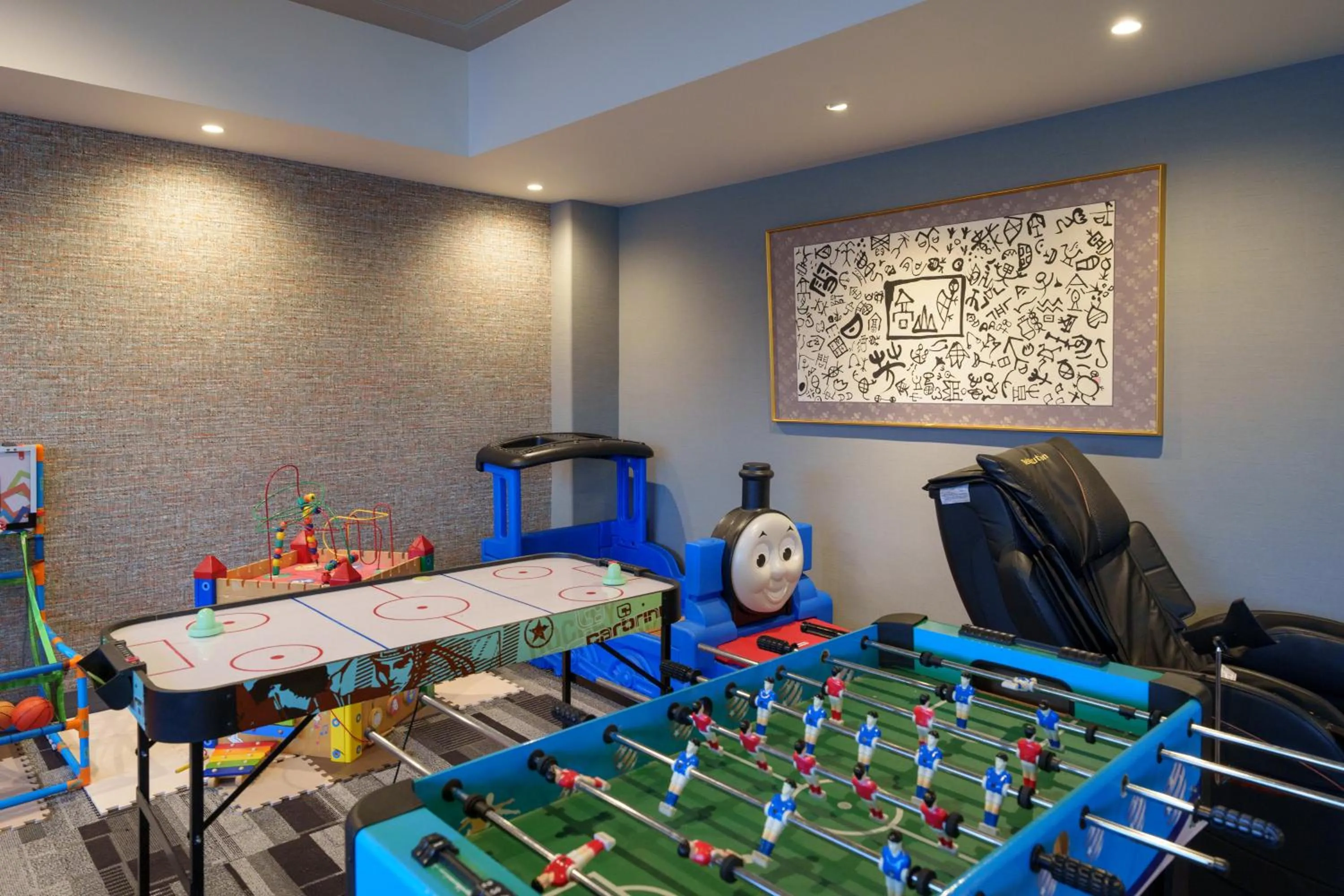 Children play ground in Hita Onsen Kizantei Hotel