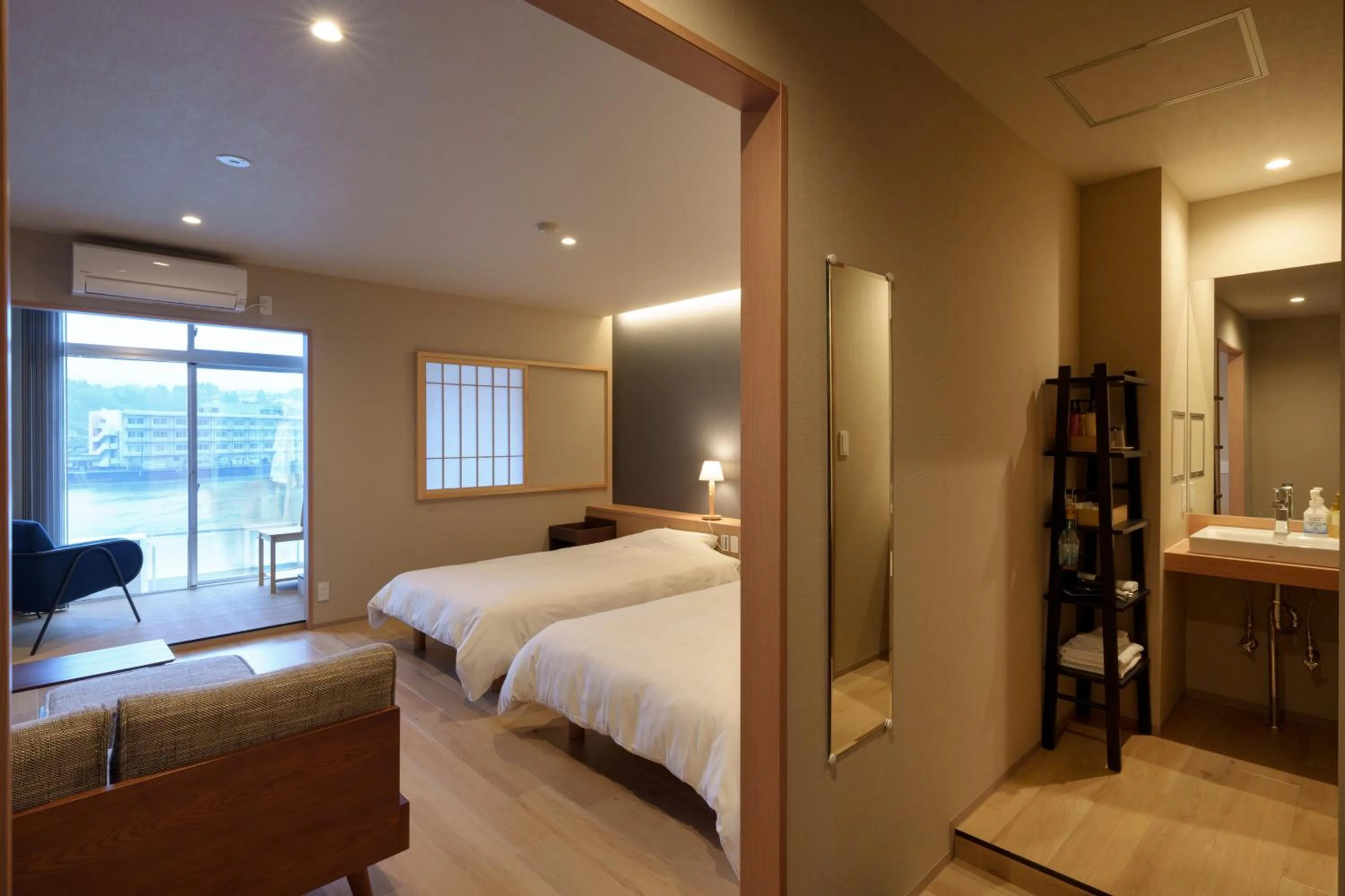 Photo of the whole room, Bed in Hita Onsen Kizantei Hotel