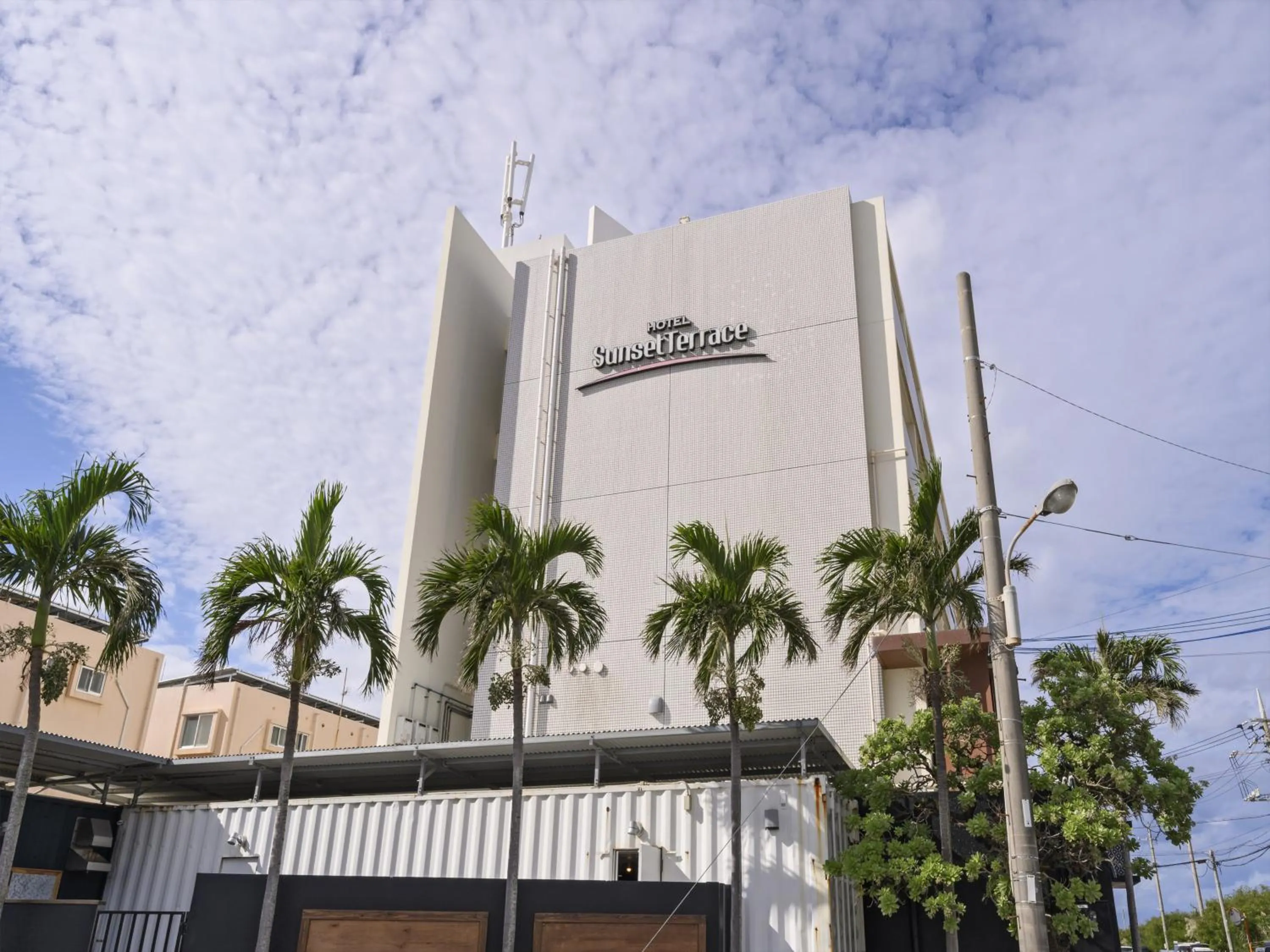 Property building in Hotel Sunset Terrace