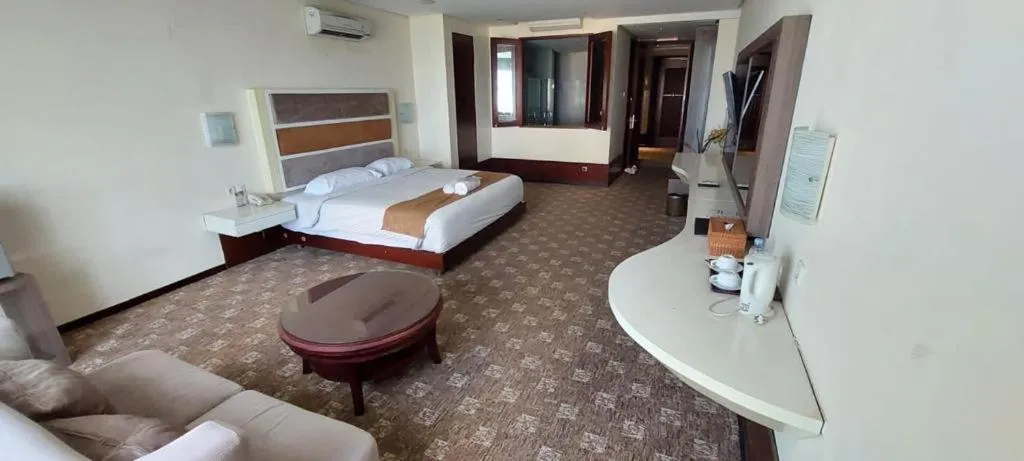 Seating area in President Executive Club