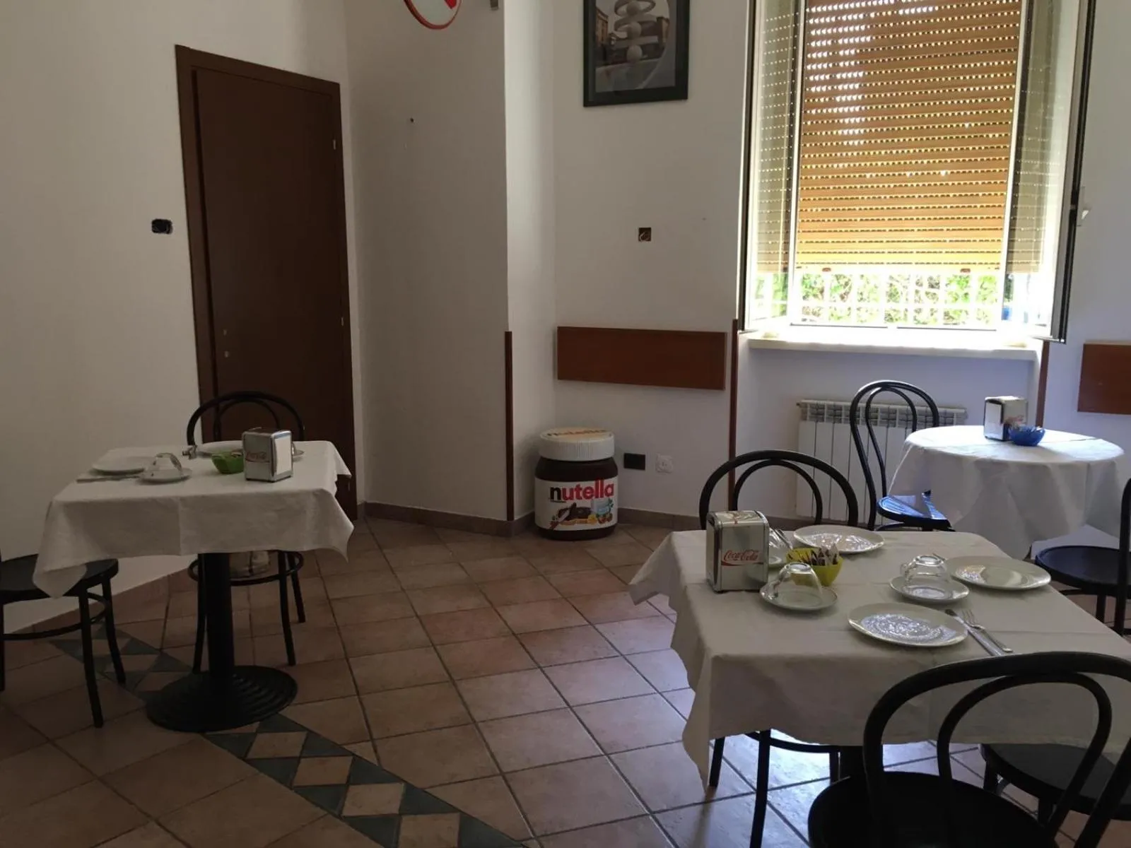 Communal kitchen in La Tegola