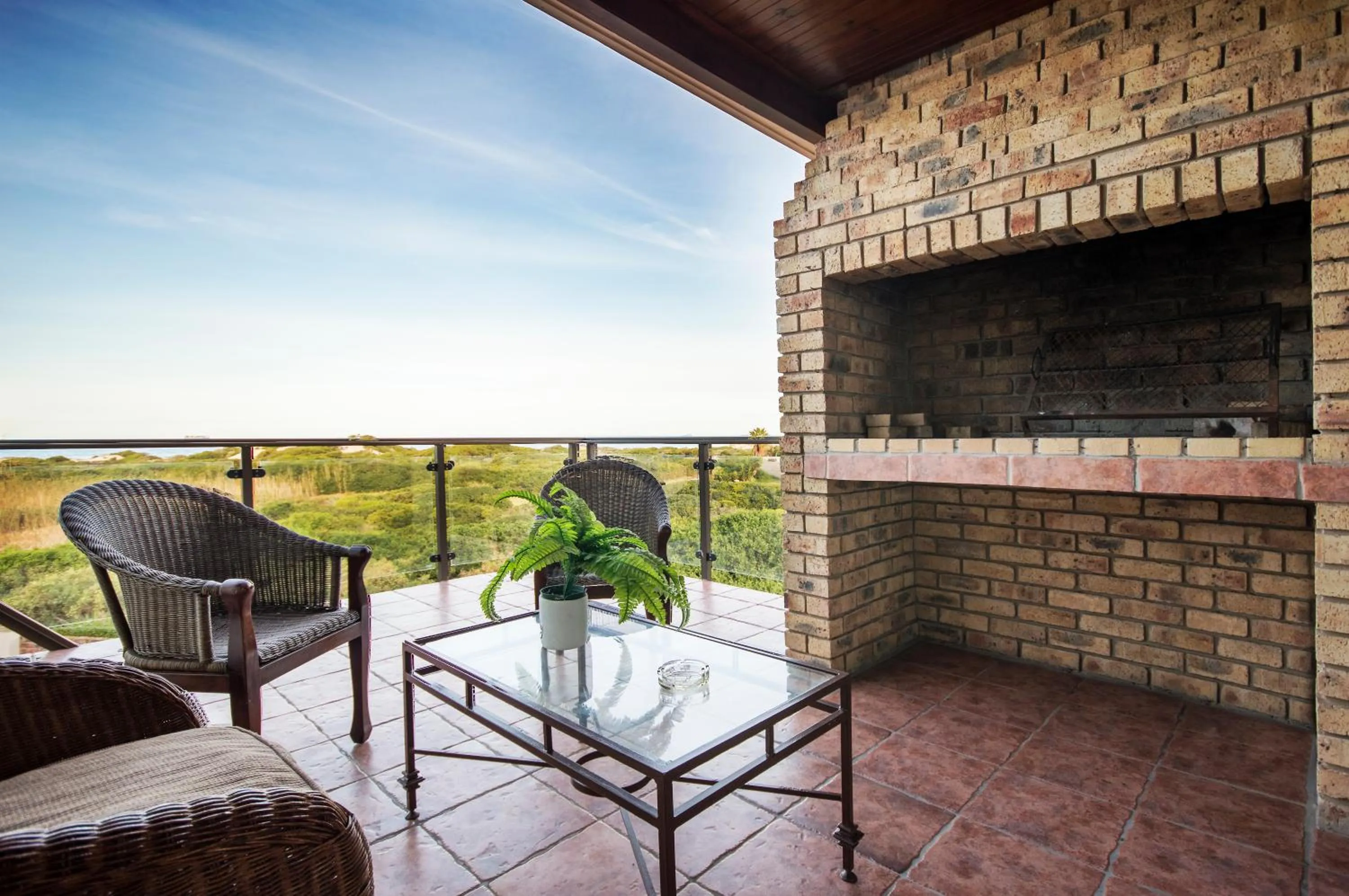 BBQ facilities in King Guest Lodge