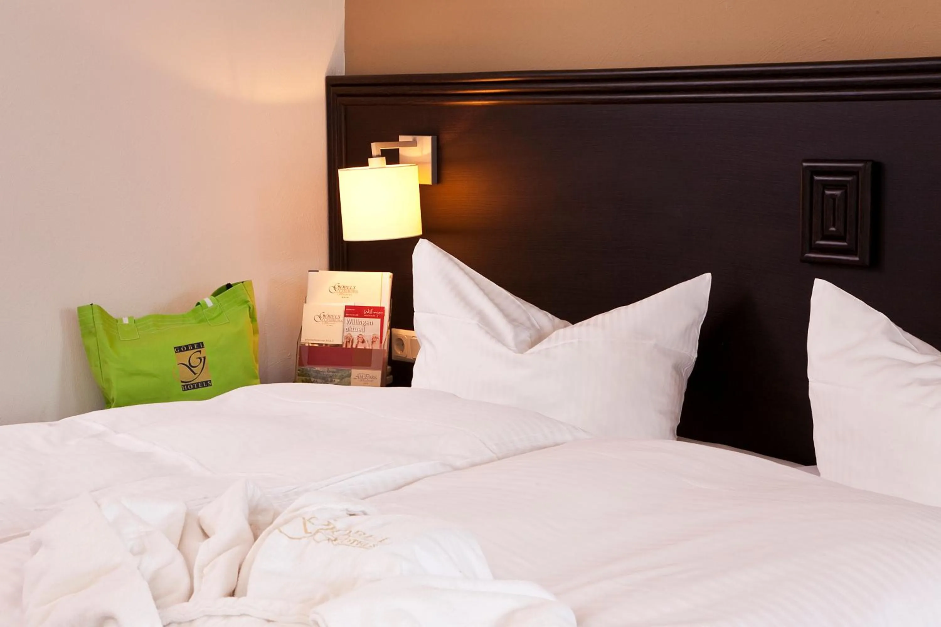 Photo of the whole room, Bed in Göbel's Gästehaus Hotel am Park