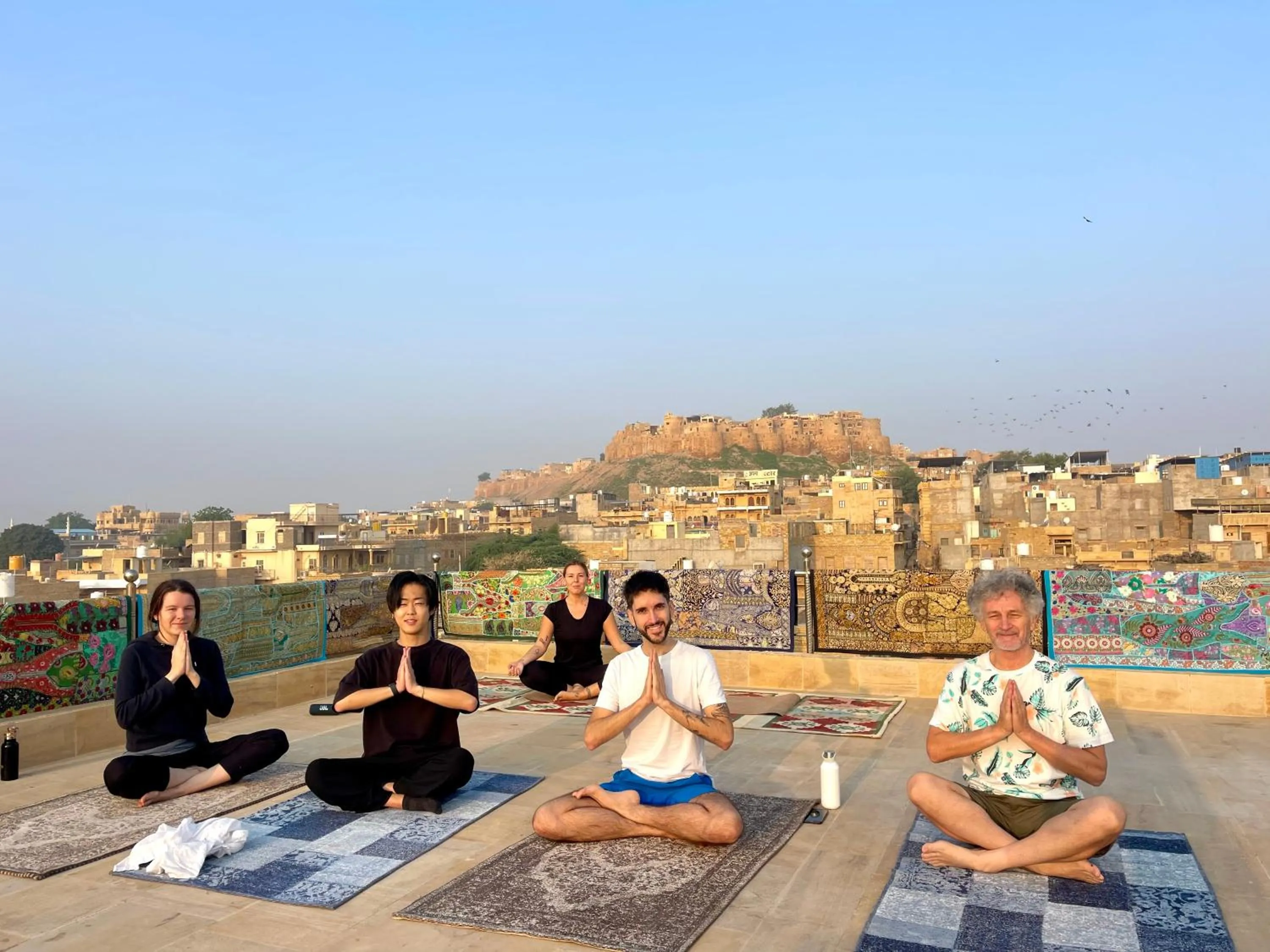 Activities in Jaisalmer Hostel Crowd