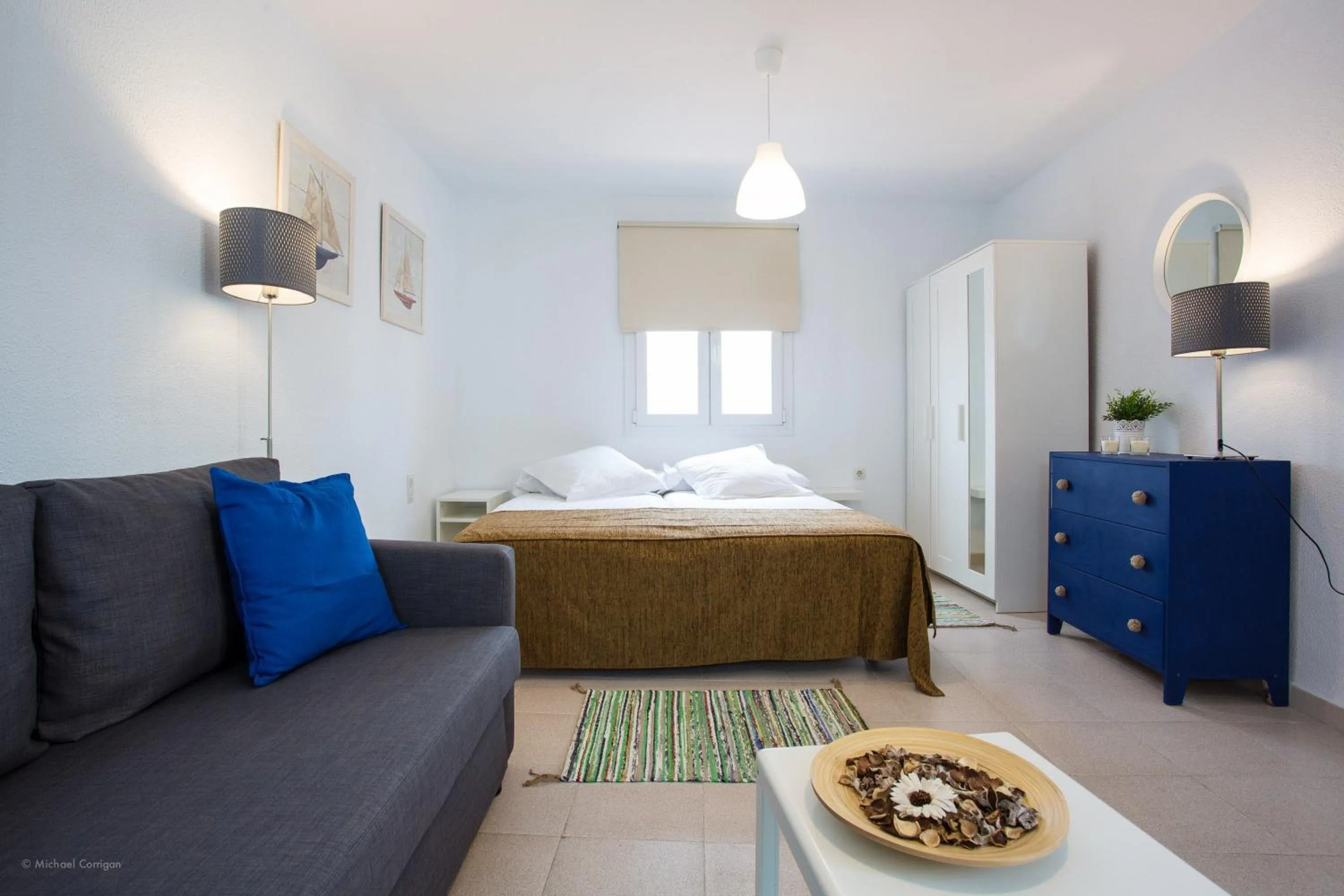 Decorative detail, Bed in Apartamentos Los Cantaros