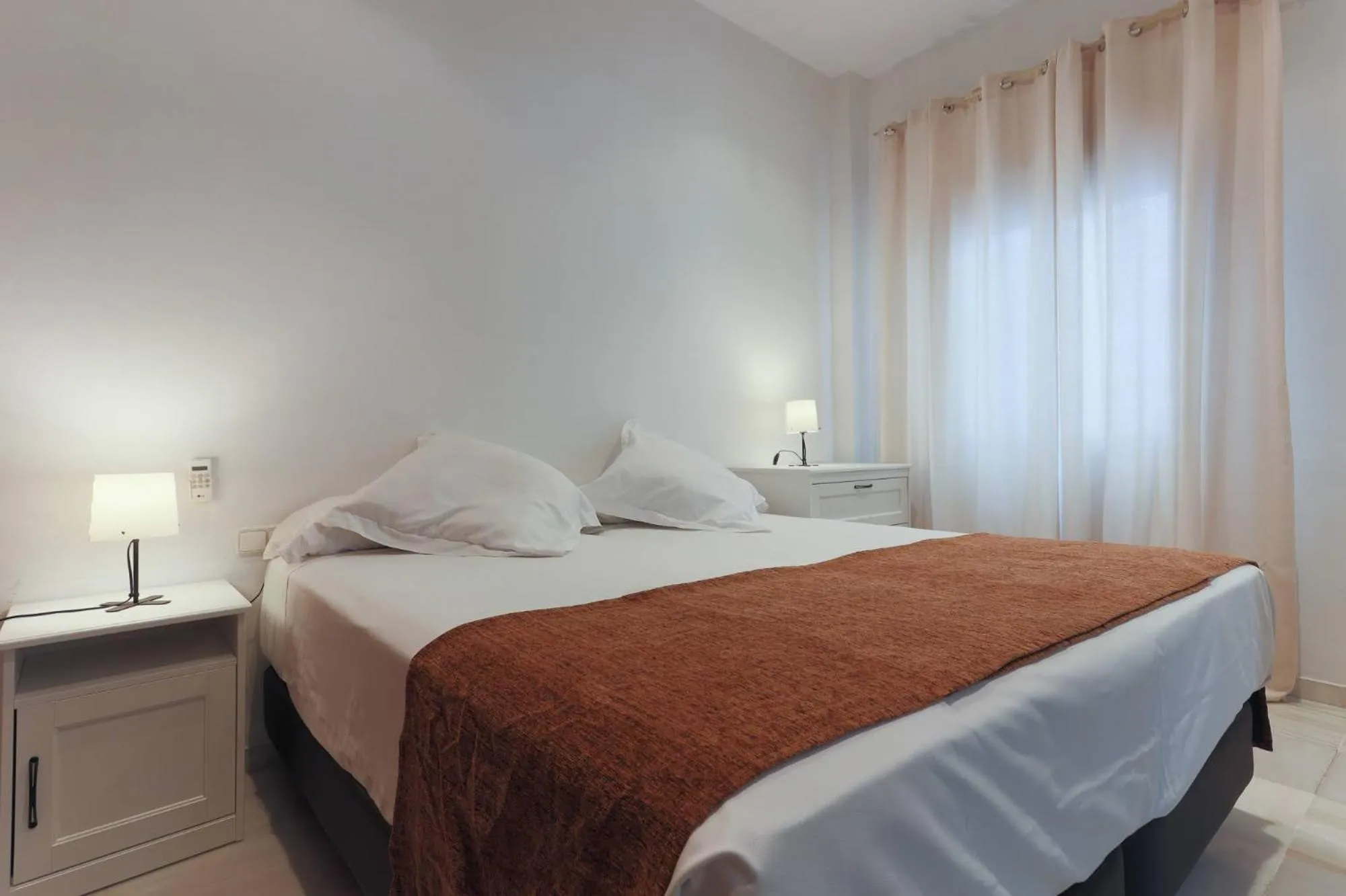 Bed in Apartamentos Los Cantaros