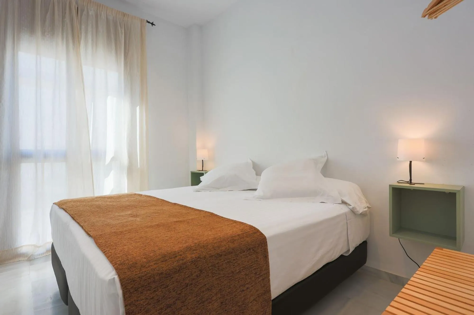 Bed in Apartamentos Los Cantaros