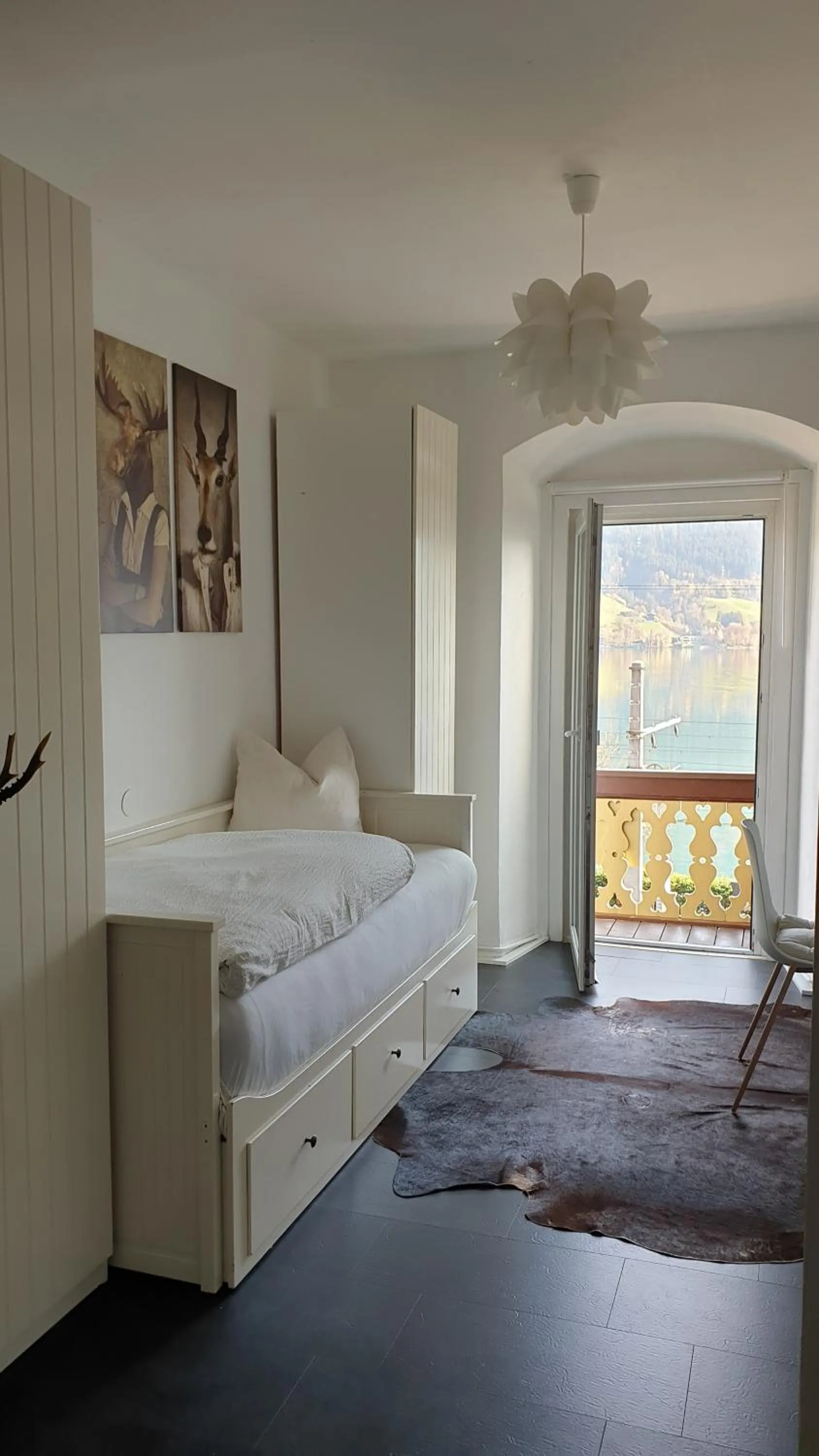Bed in Appartement Harrer
