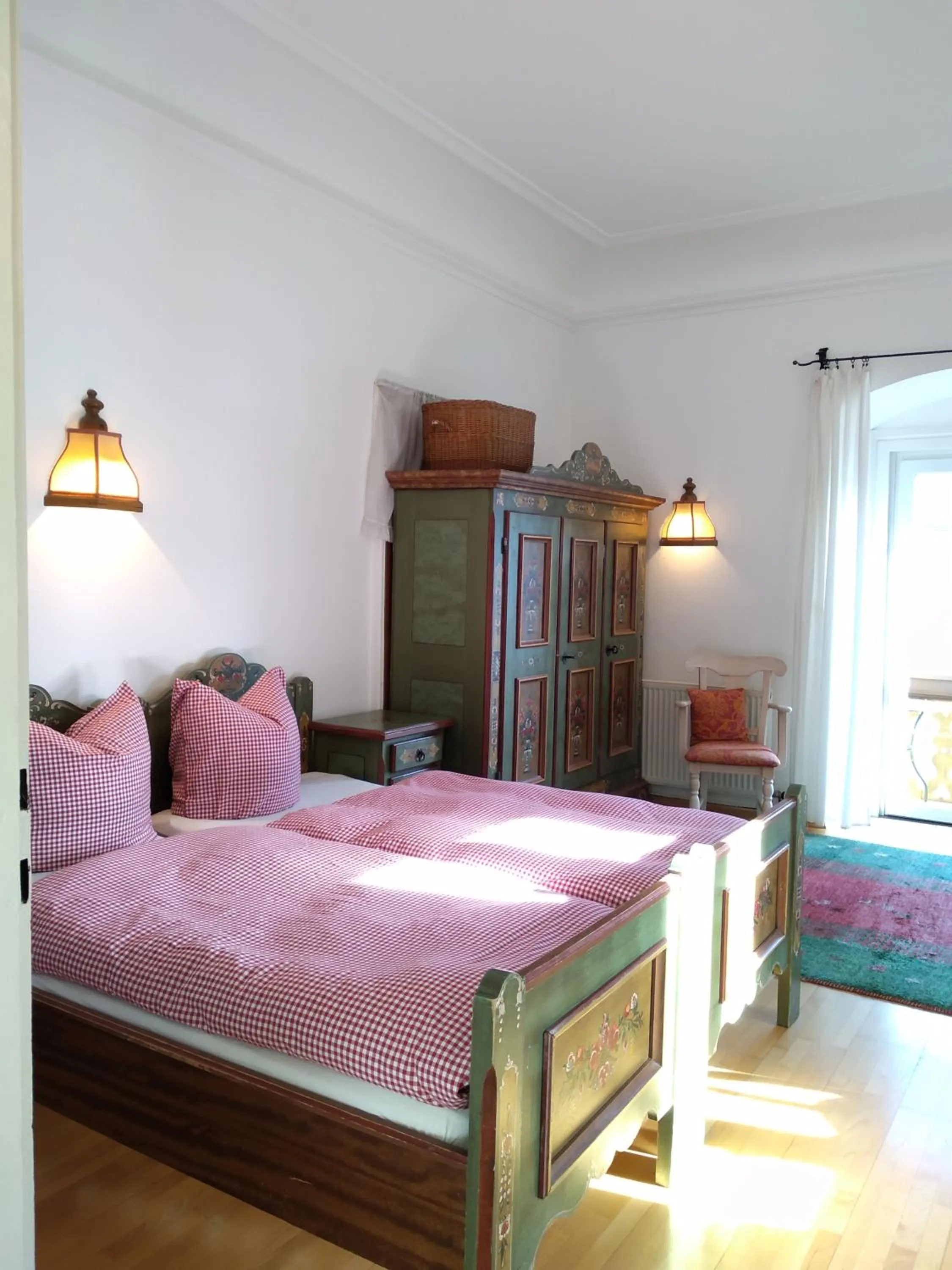 Bedroom, Bed in Appartement Harrer
