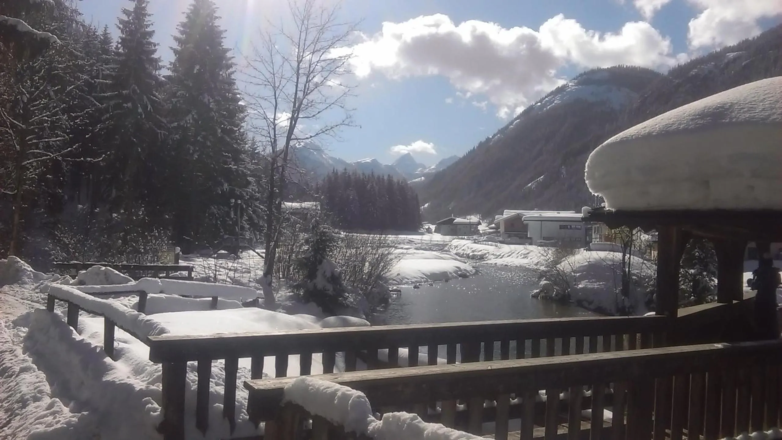 Natural landscape in Appartements Gotthardt
