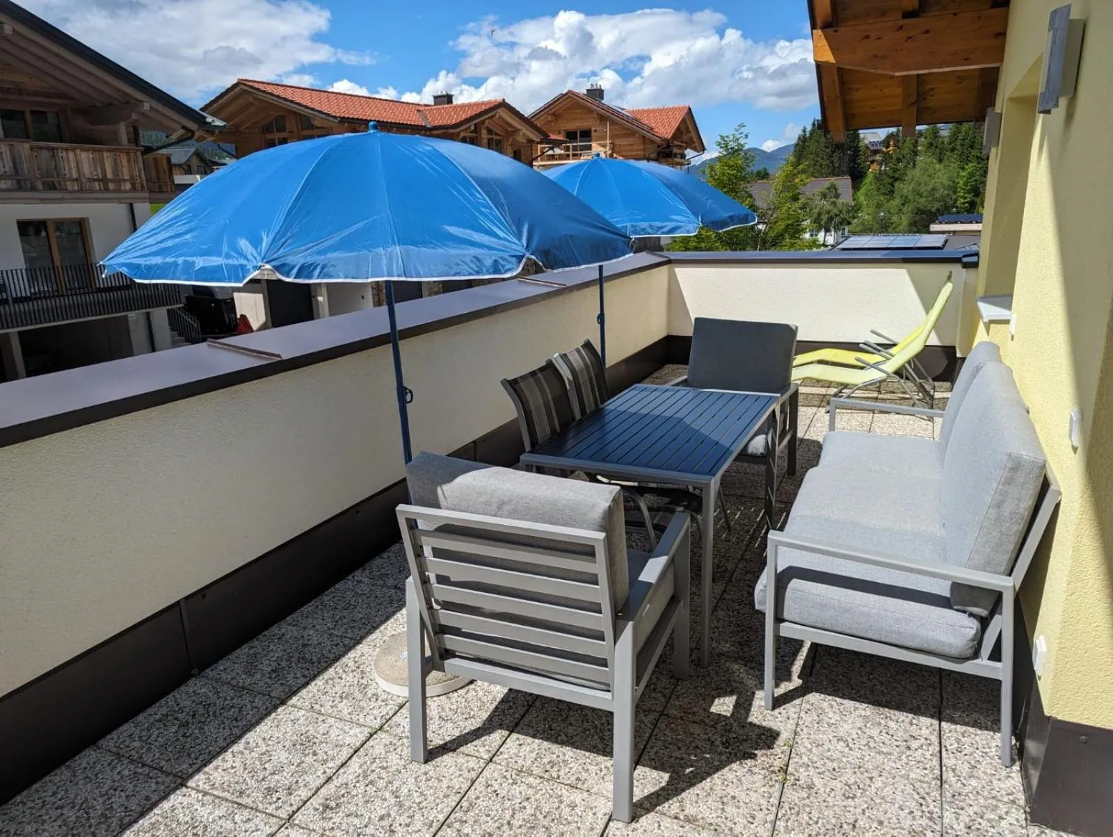 Balcony/Terrace in Appartements Gotthardt