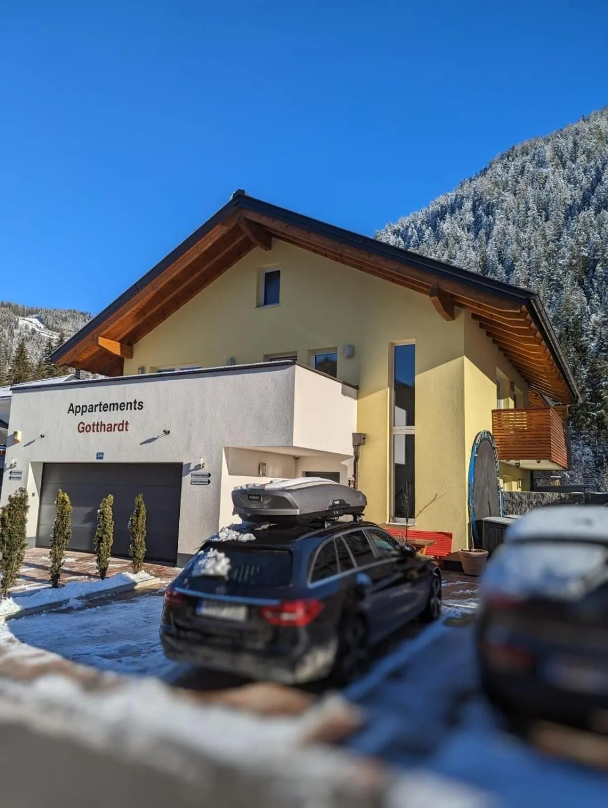 Property building in Appartements Gotthardt
