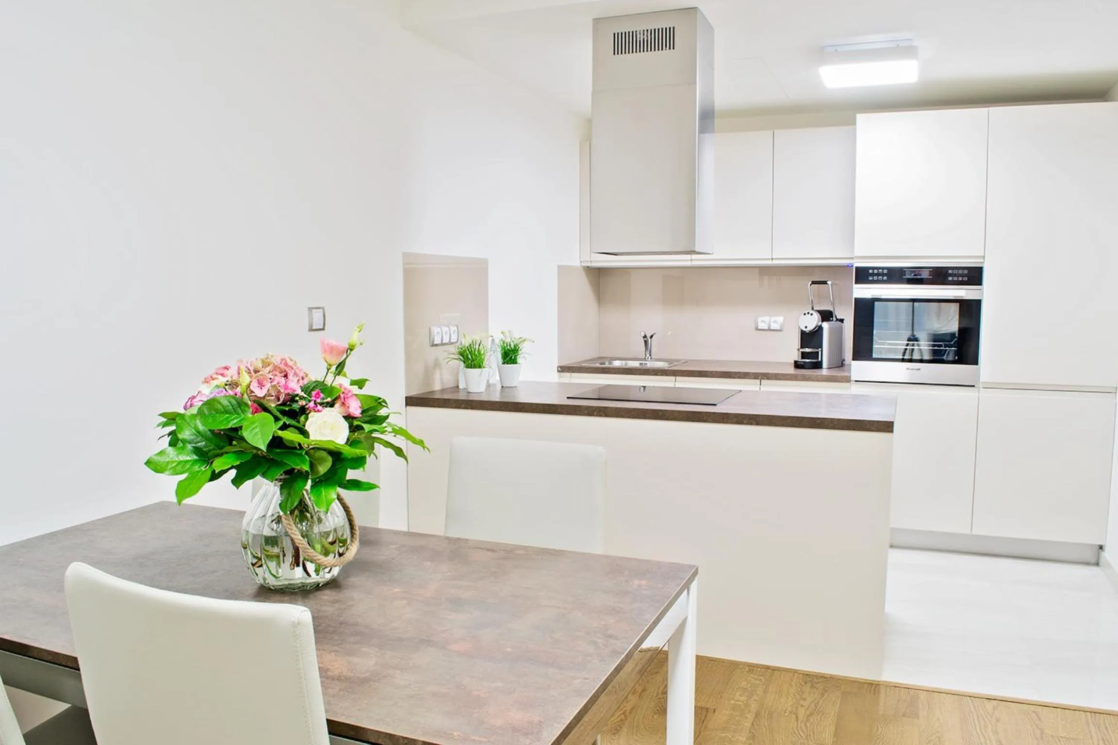 Kitchen or kitchenette in Rezidence Muzeum