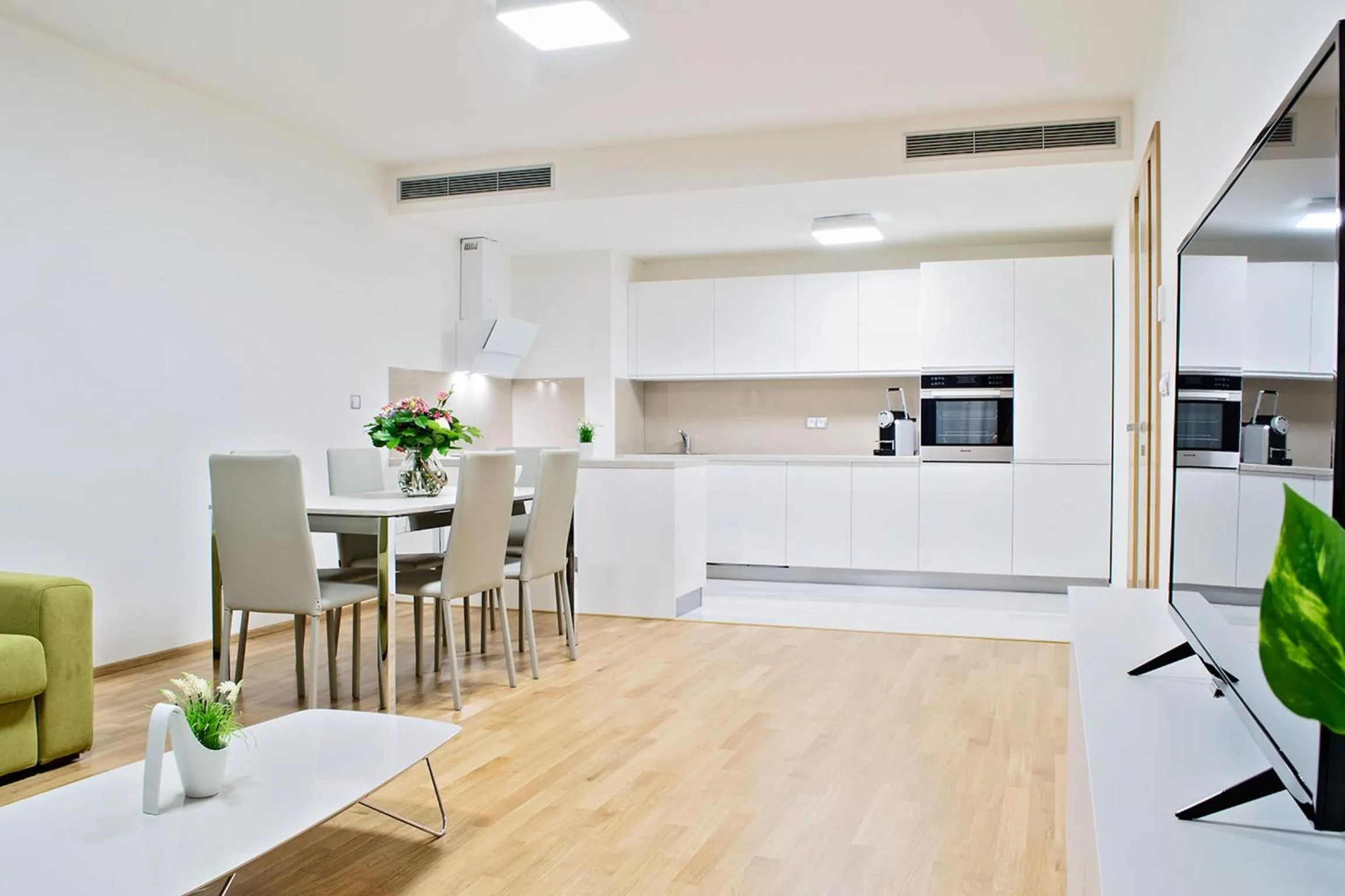 Kitchen or kitchenette in Rezidence Muzeum