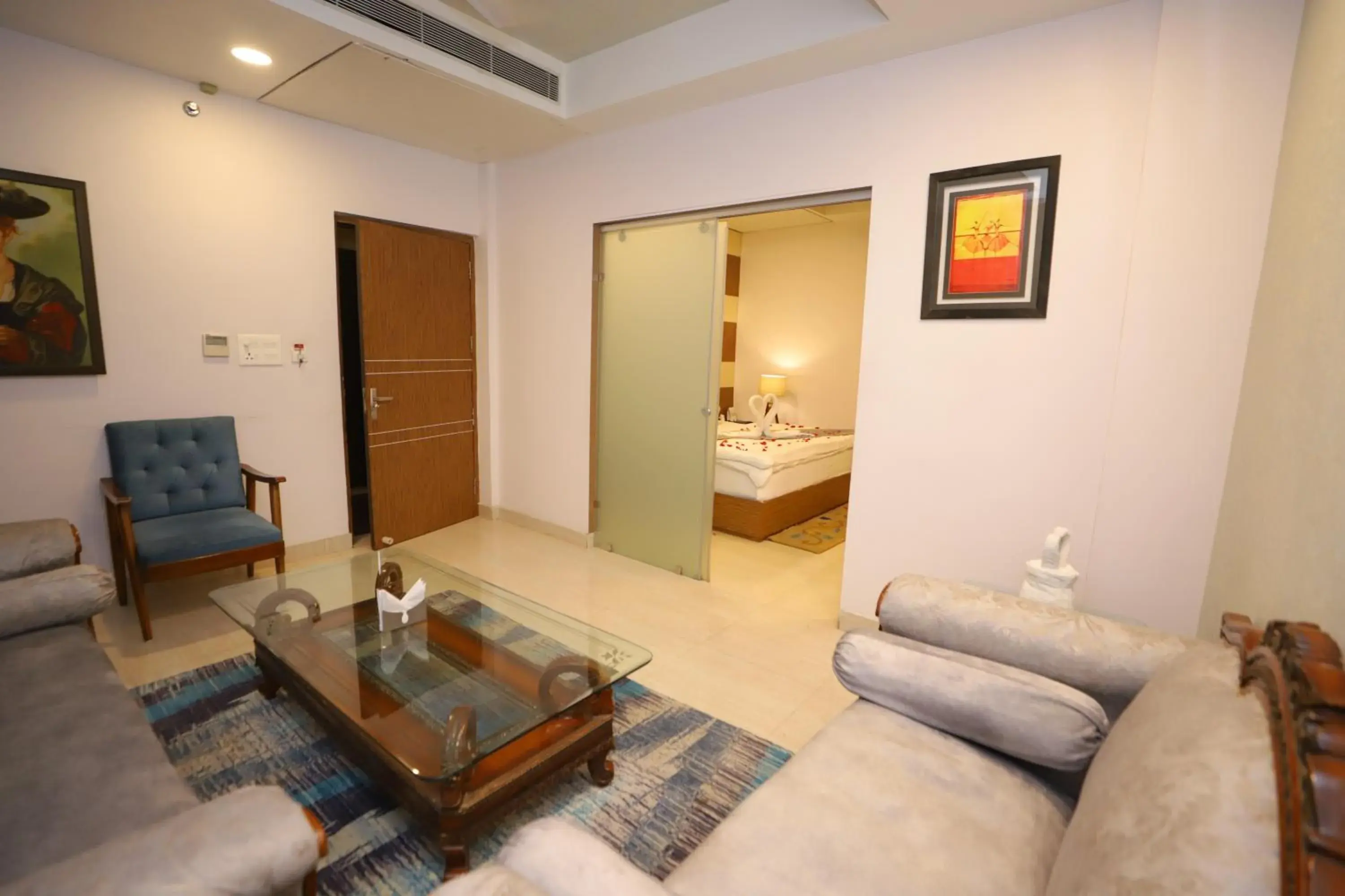 Living room, Bed in JM Vistaraa Living room, Bed in JM Vistaraa