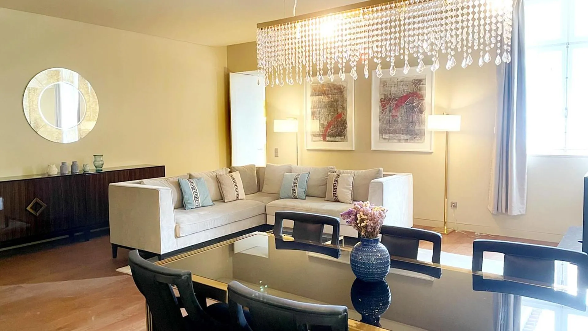 Living room in Lisbon Finestay 8 Building Apartments