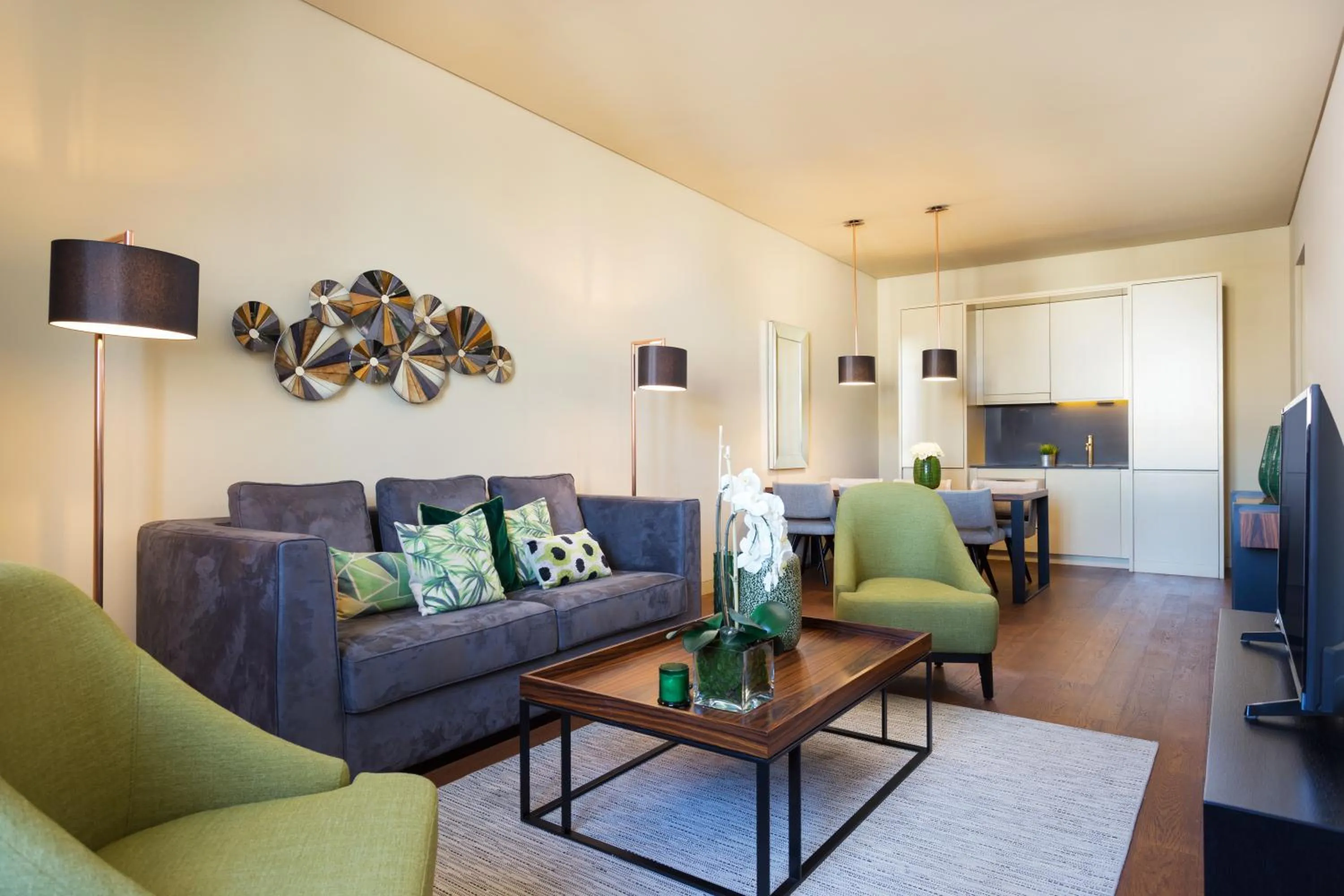 Living room in Lisbon Finestay 8 Building Apartments