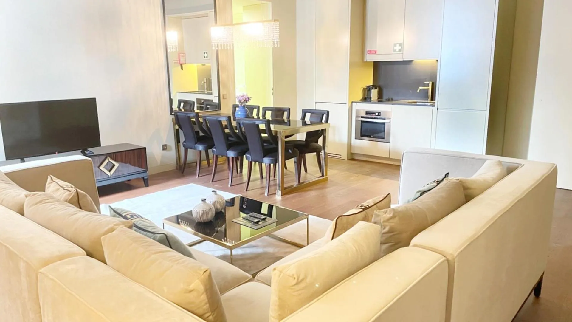 Kitchen or kitchenette in Lisbon Finestay 8 Building Apartments