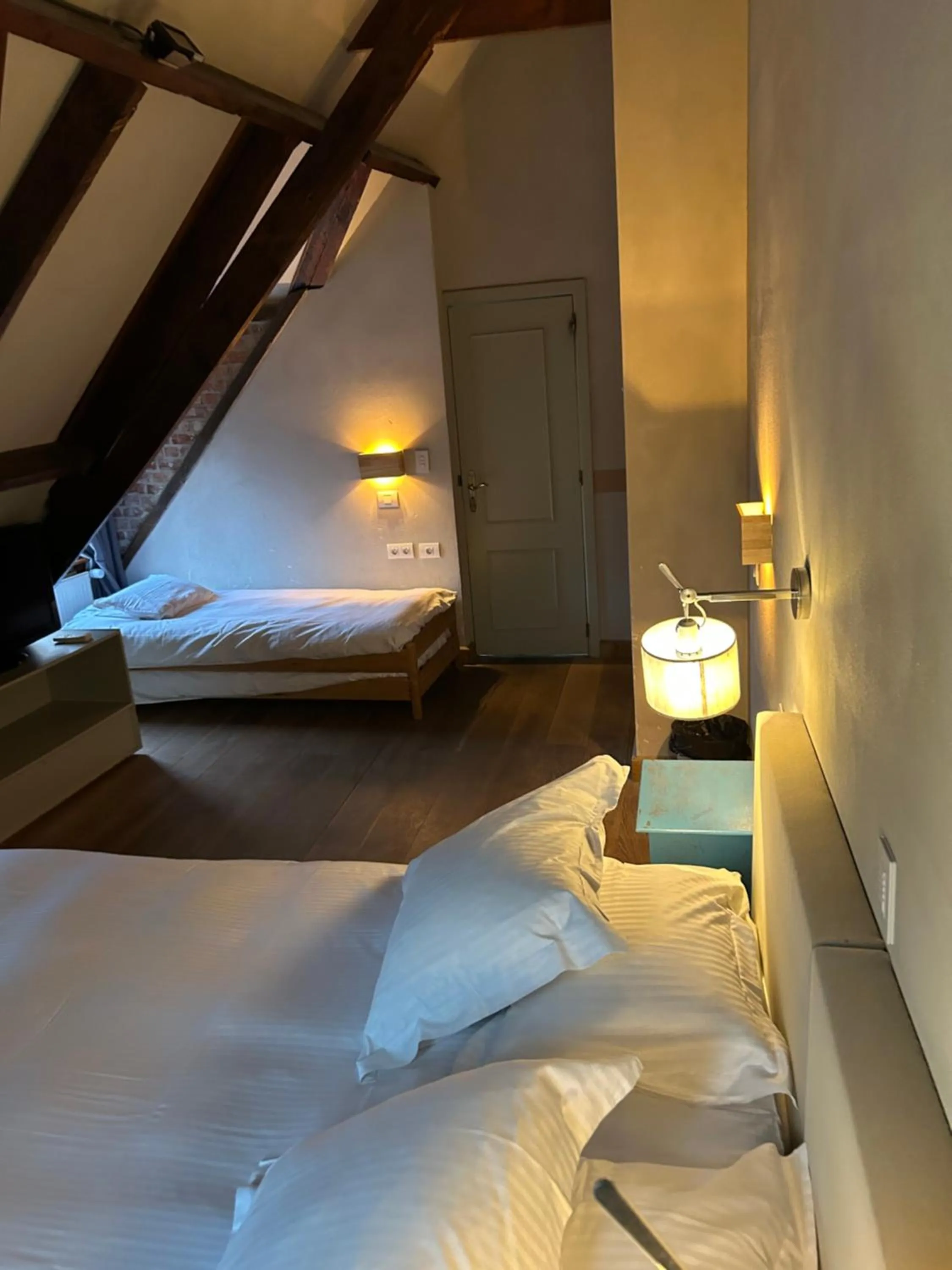 Bedroom, Bed in Hotel Salvators