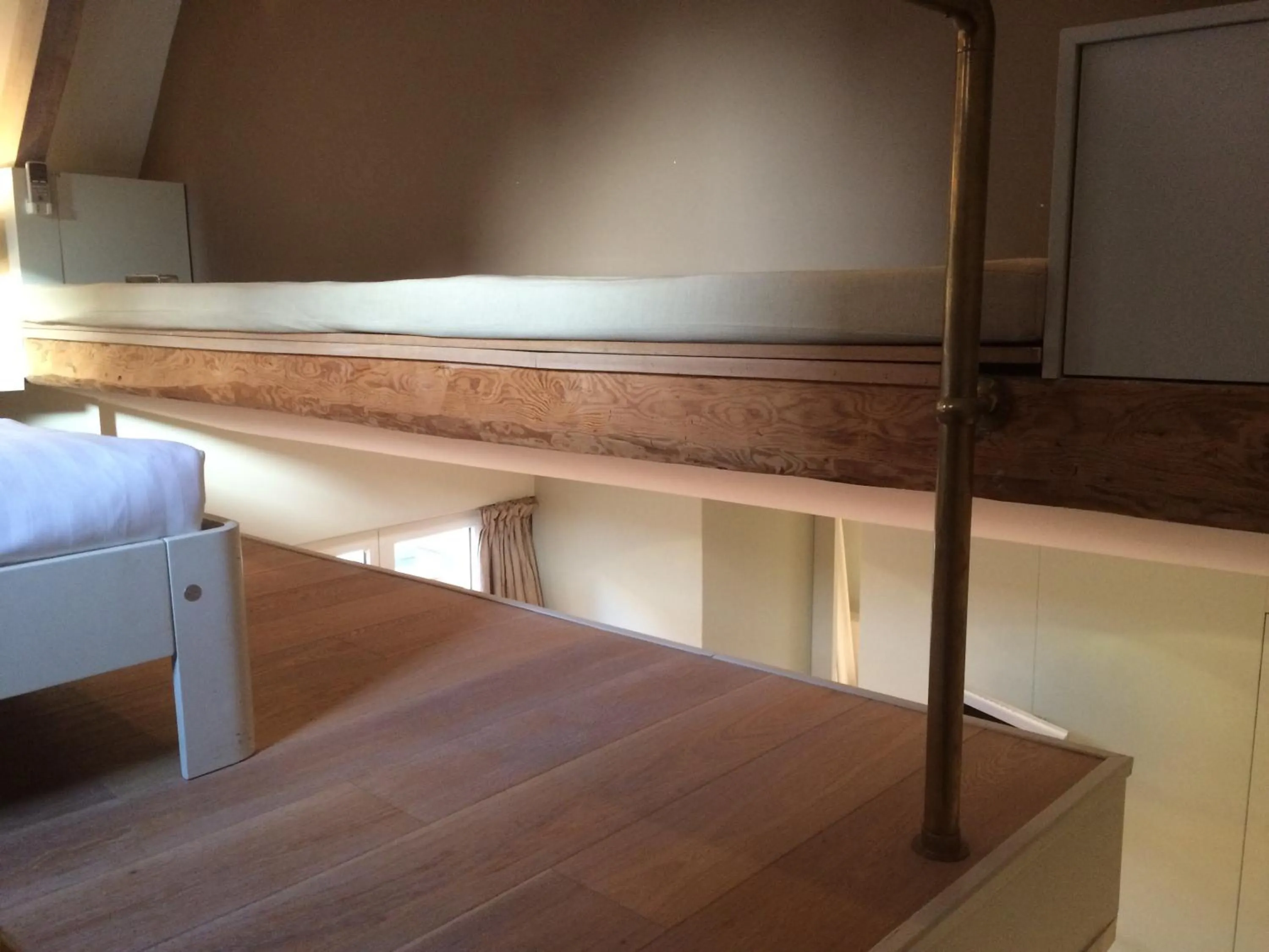 Bed in Hotel Salvators