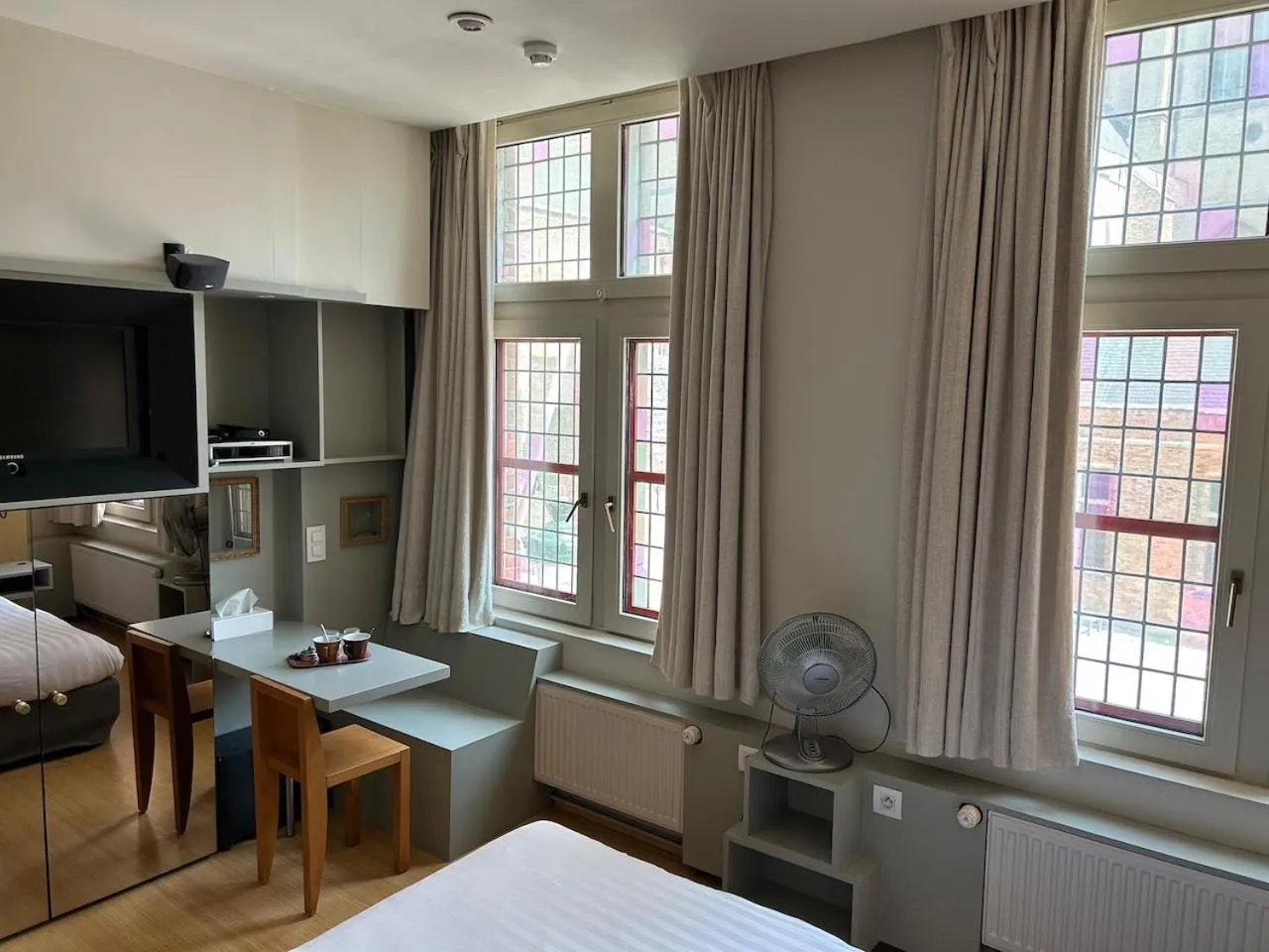 Bed in Hotel Salvators